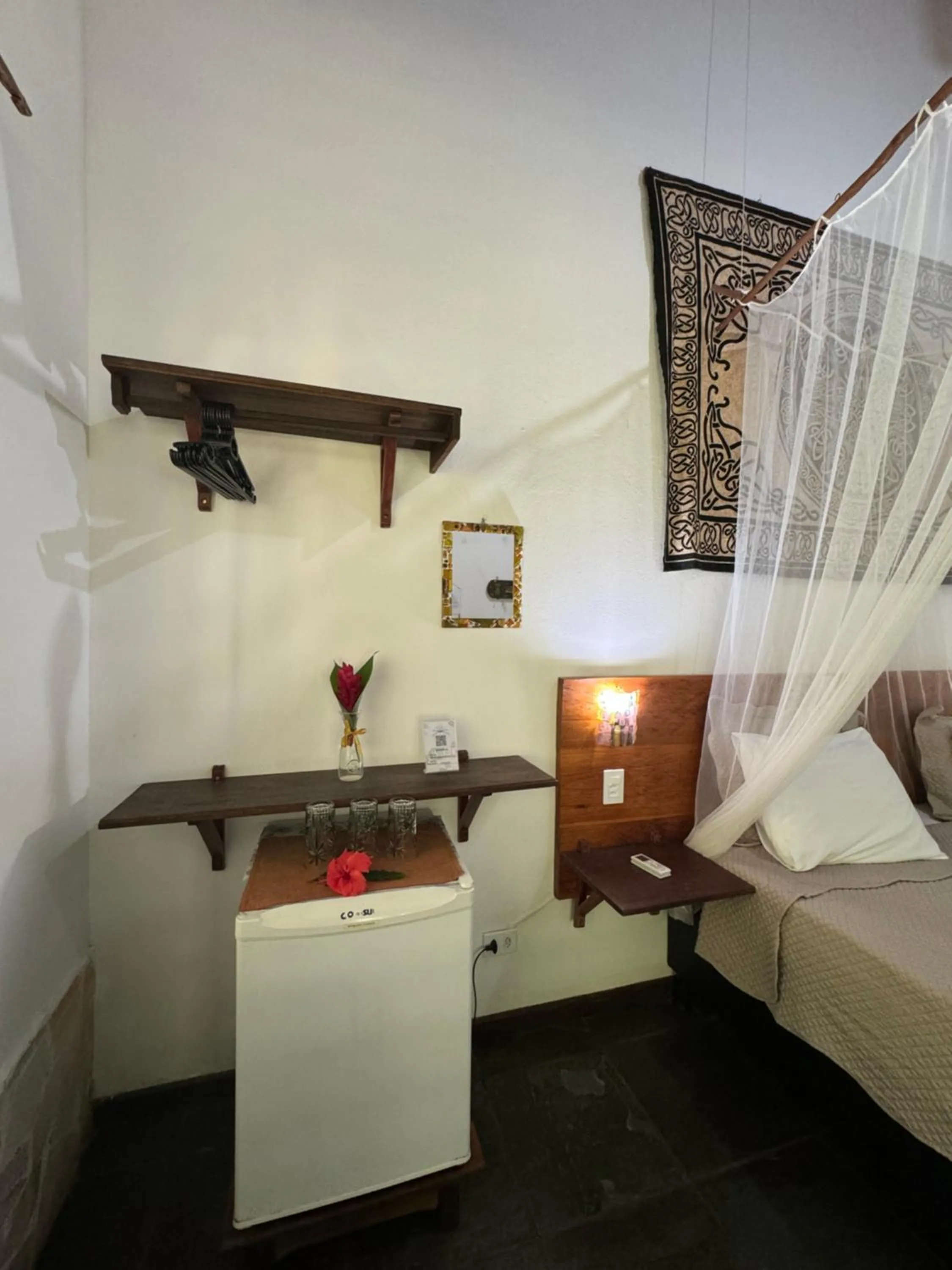 Photo of the whole room, Bed in Pousada Horizonte Azul