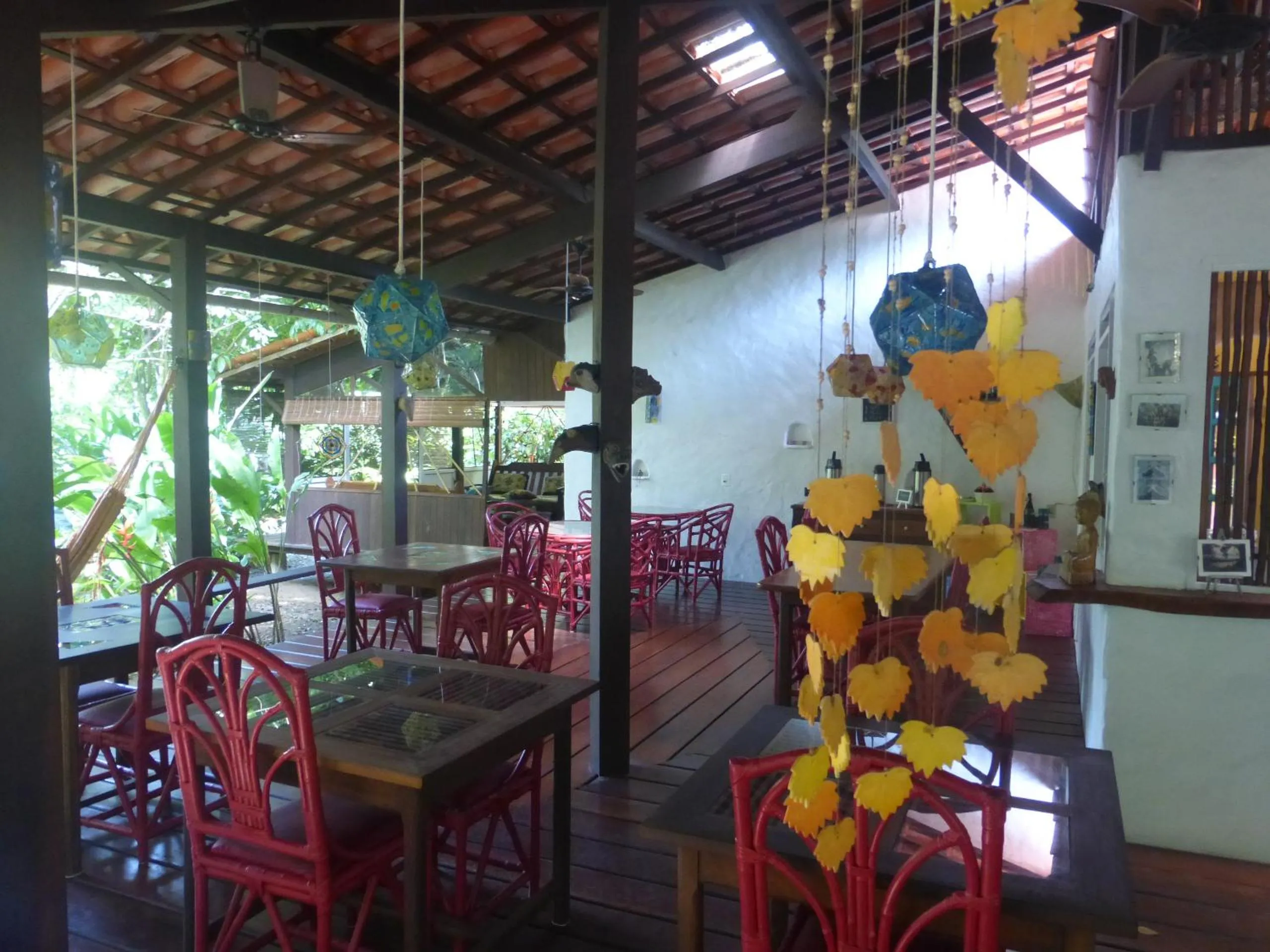 Patio in Pousada Horizonte Azul