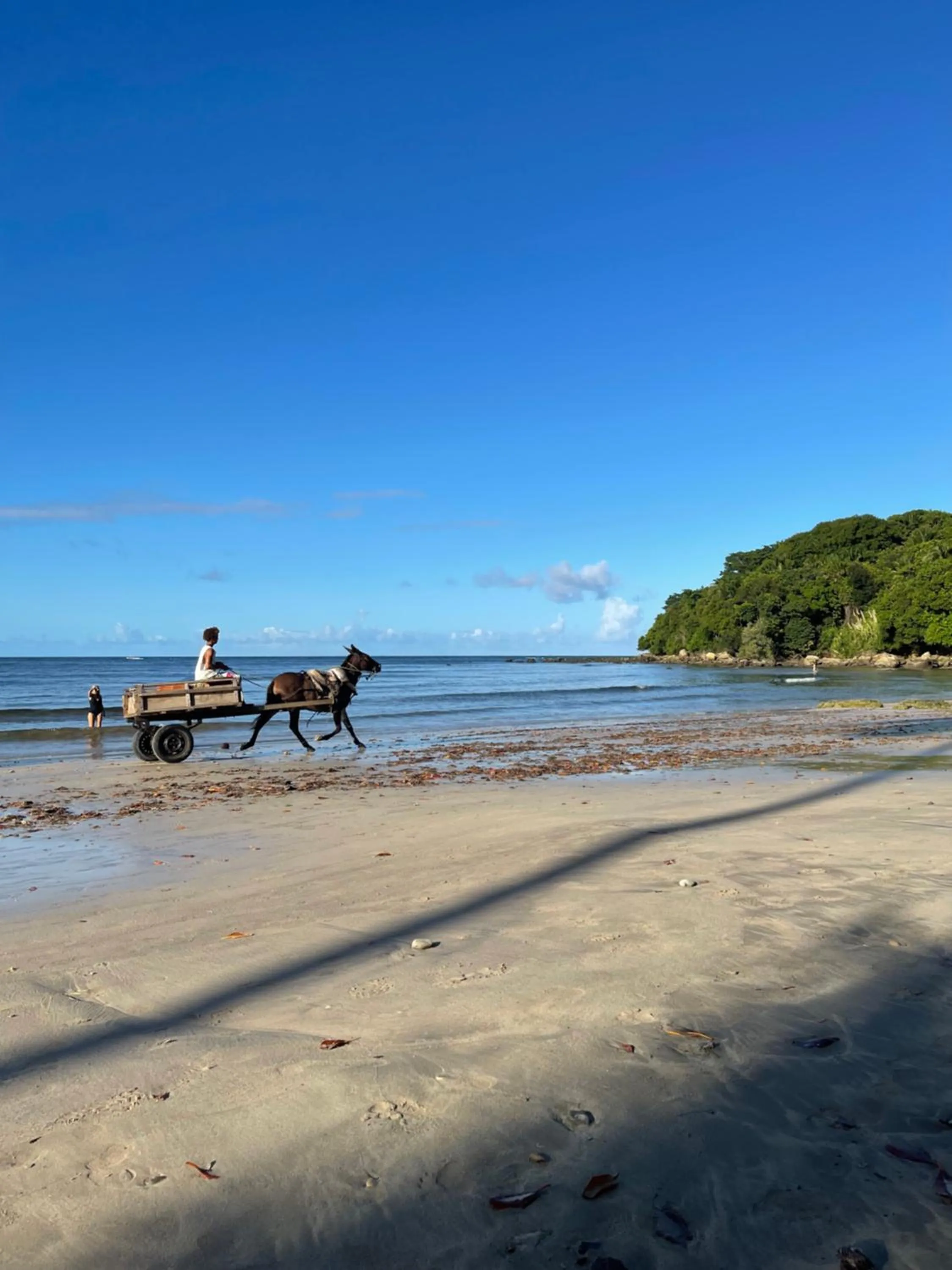 Beach in Pousada Horizonte Azul
