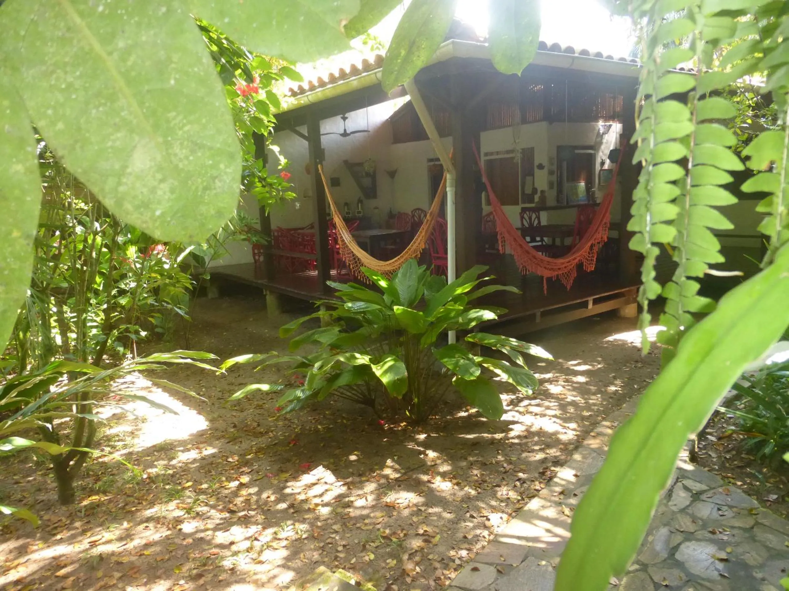 Patio in Pousada Horizonte Azul