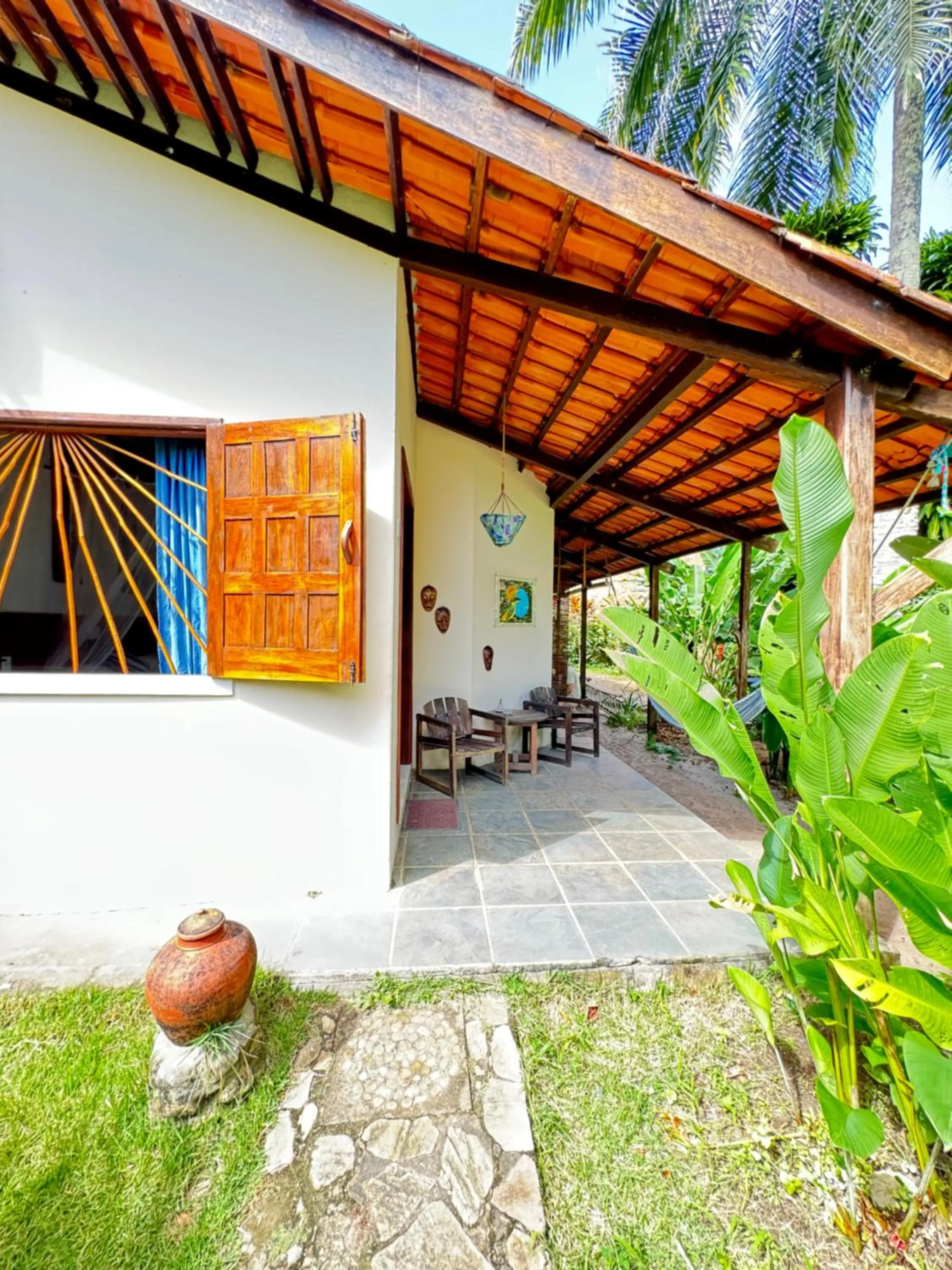 Balcony/Terrace in Pousada Horizonte Azul