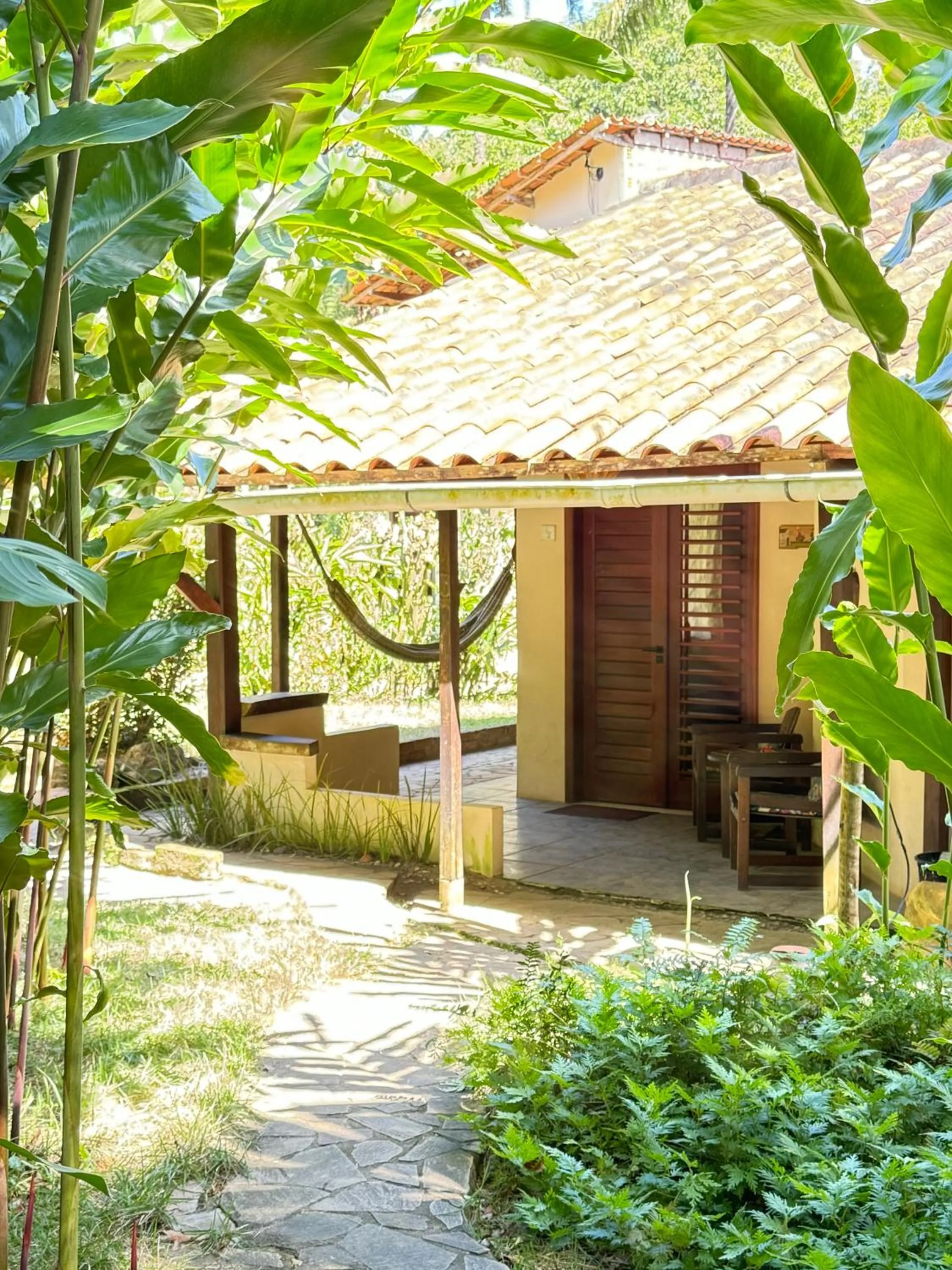 Balcony/Terrace in Pousada Horizonte Azul