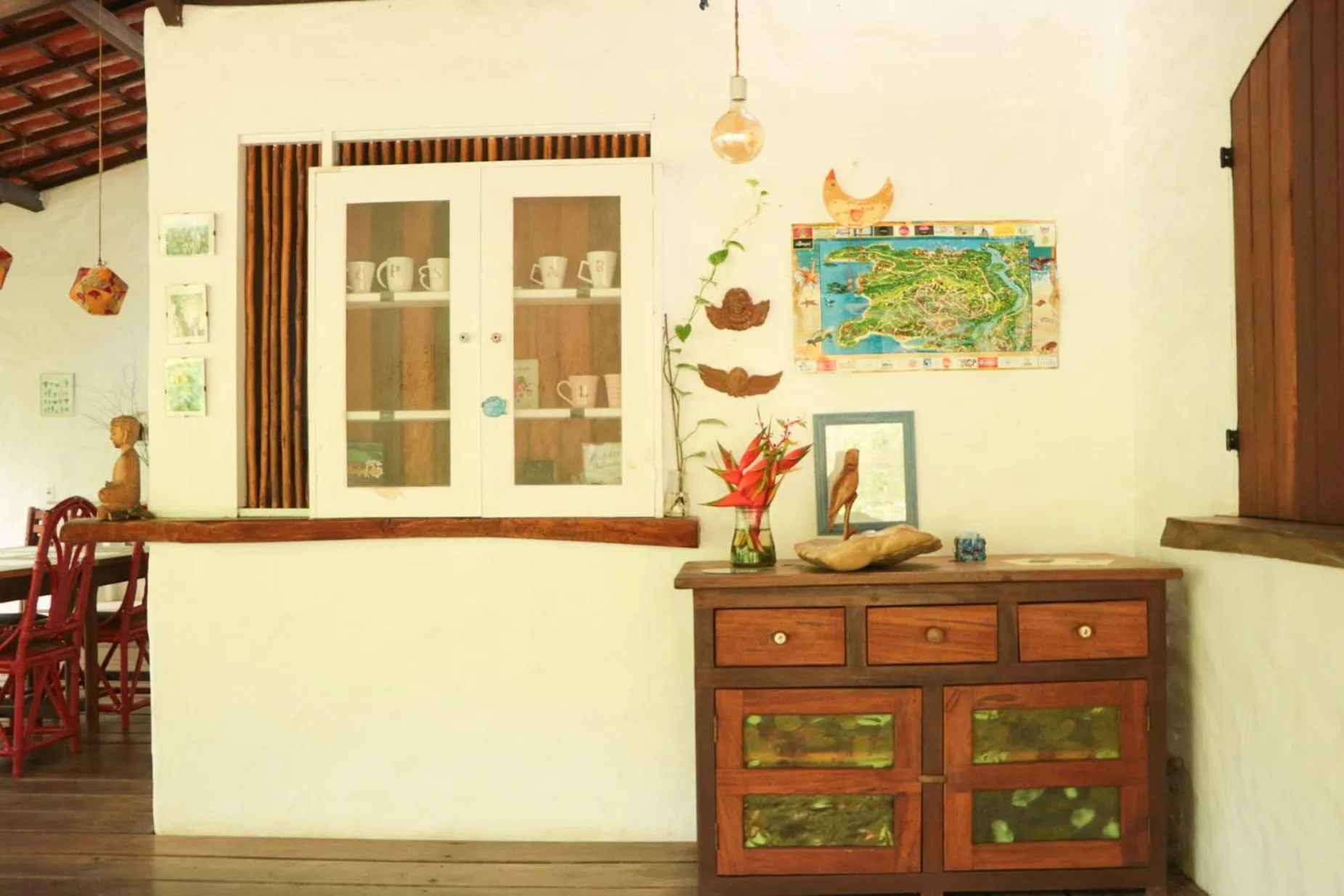 Decorative detail in Pousada Horizonte Azul