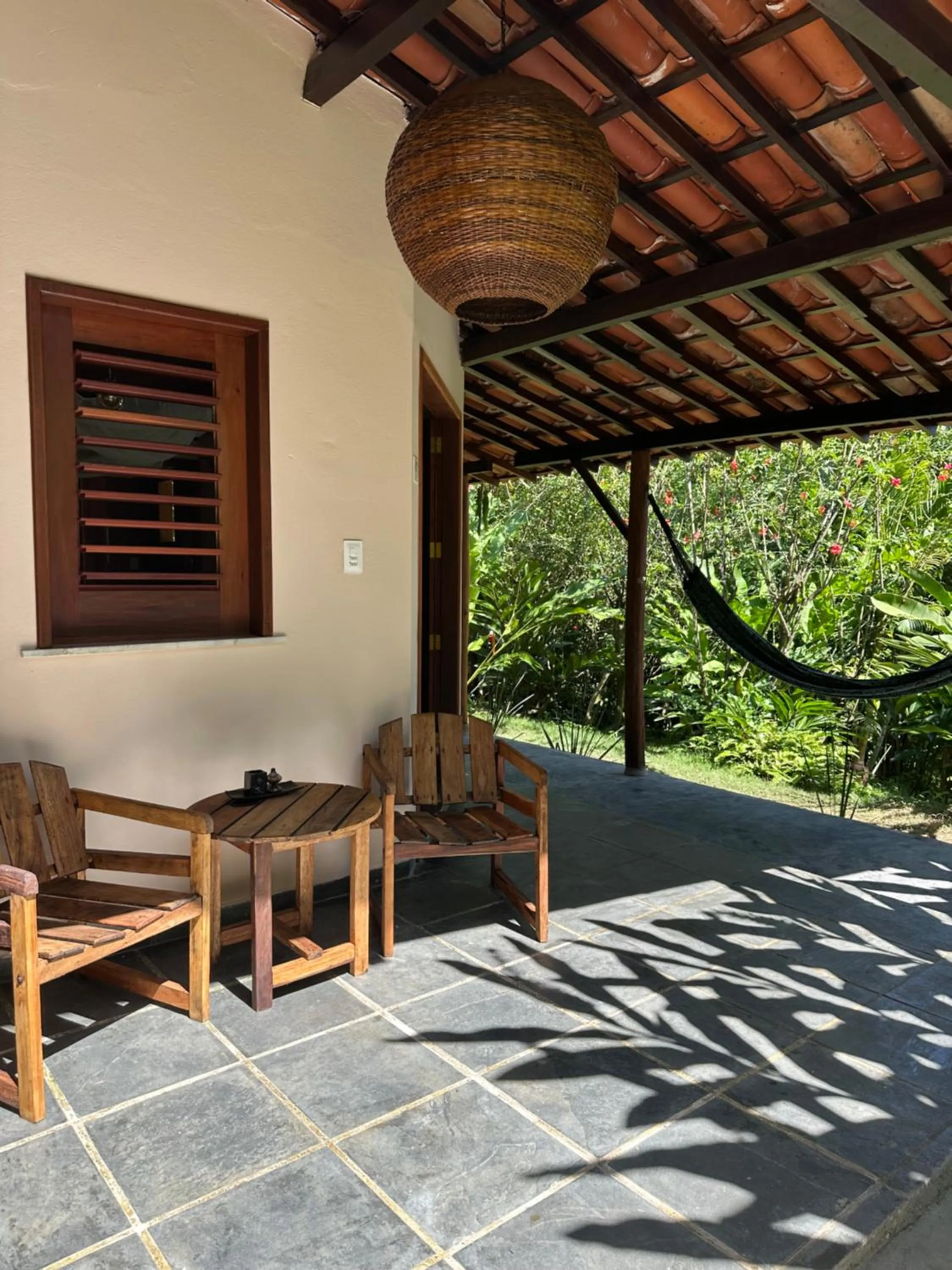 Patio in Pousada Horizonte Azul