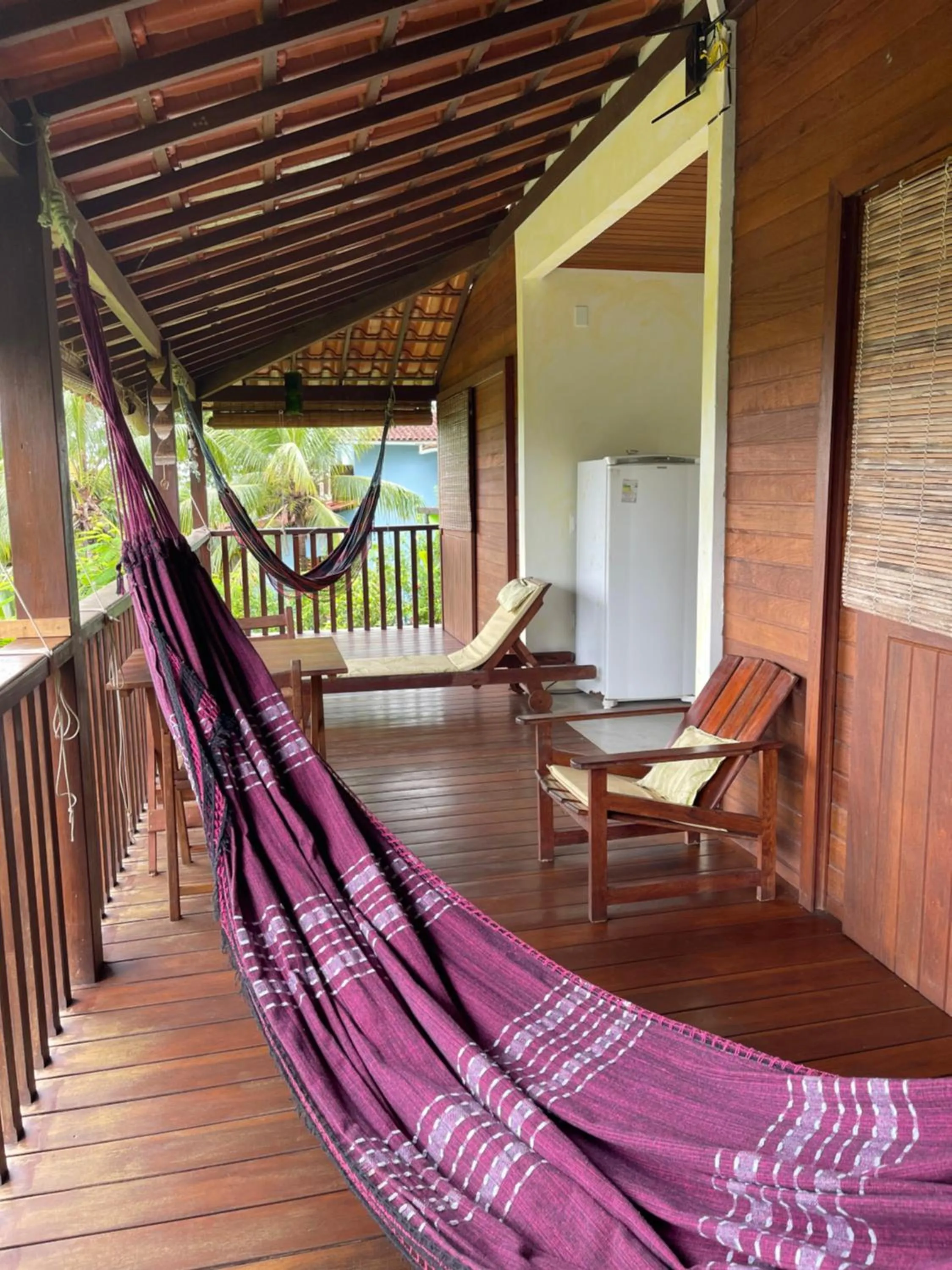 Balcony/Terrace in Pousada Horizonte Azul