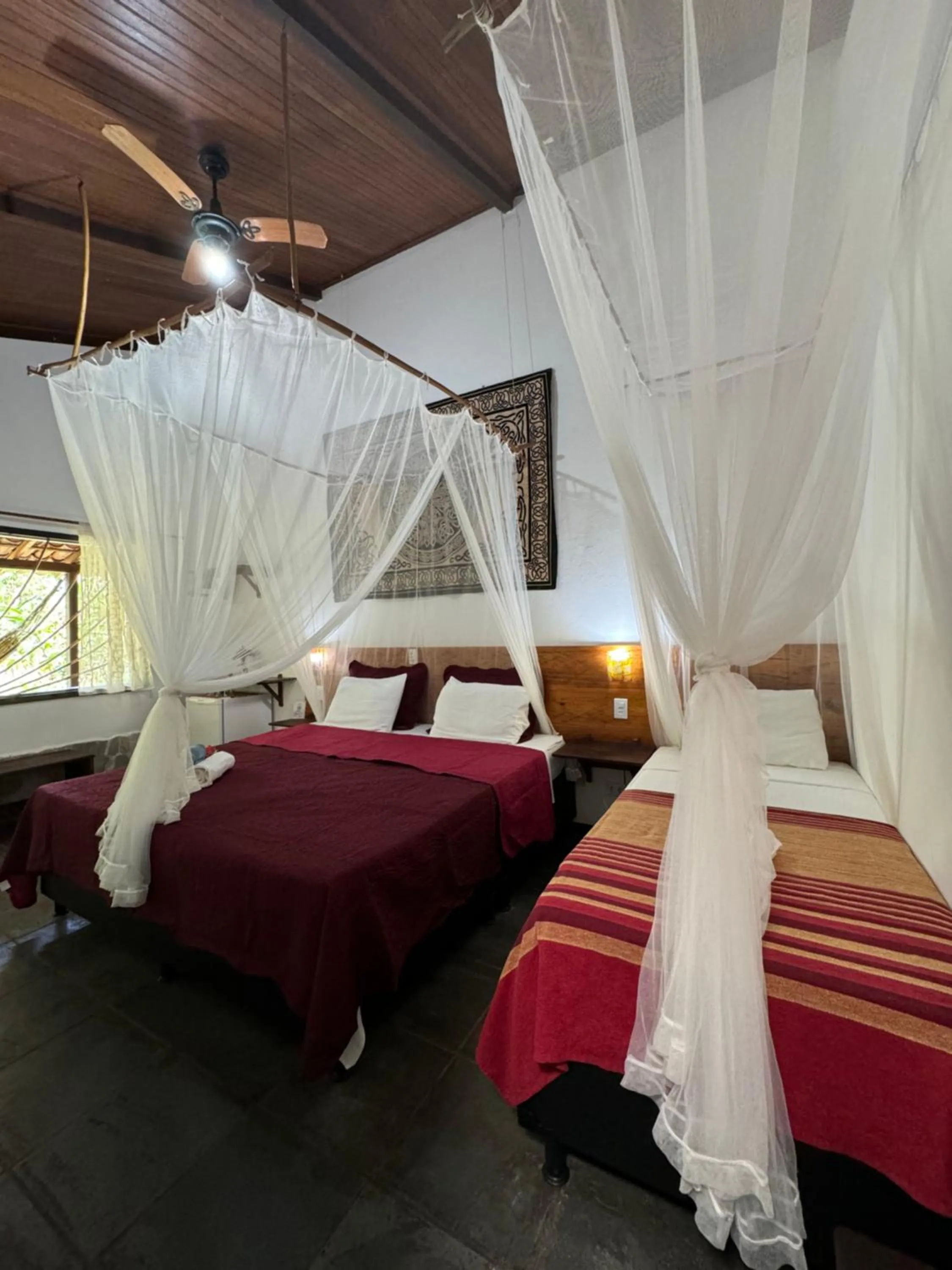 Photo of the whole room, Bed in Pousada Horizonte Azul
