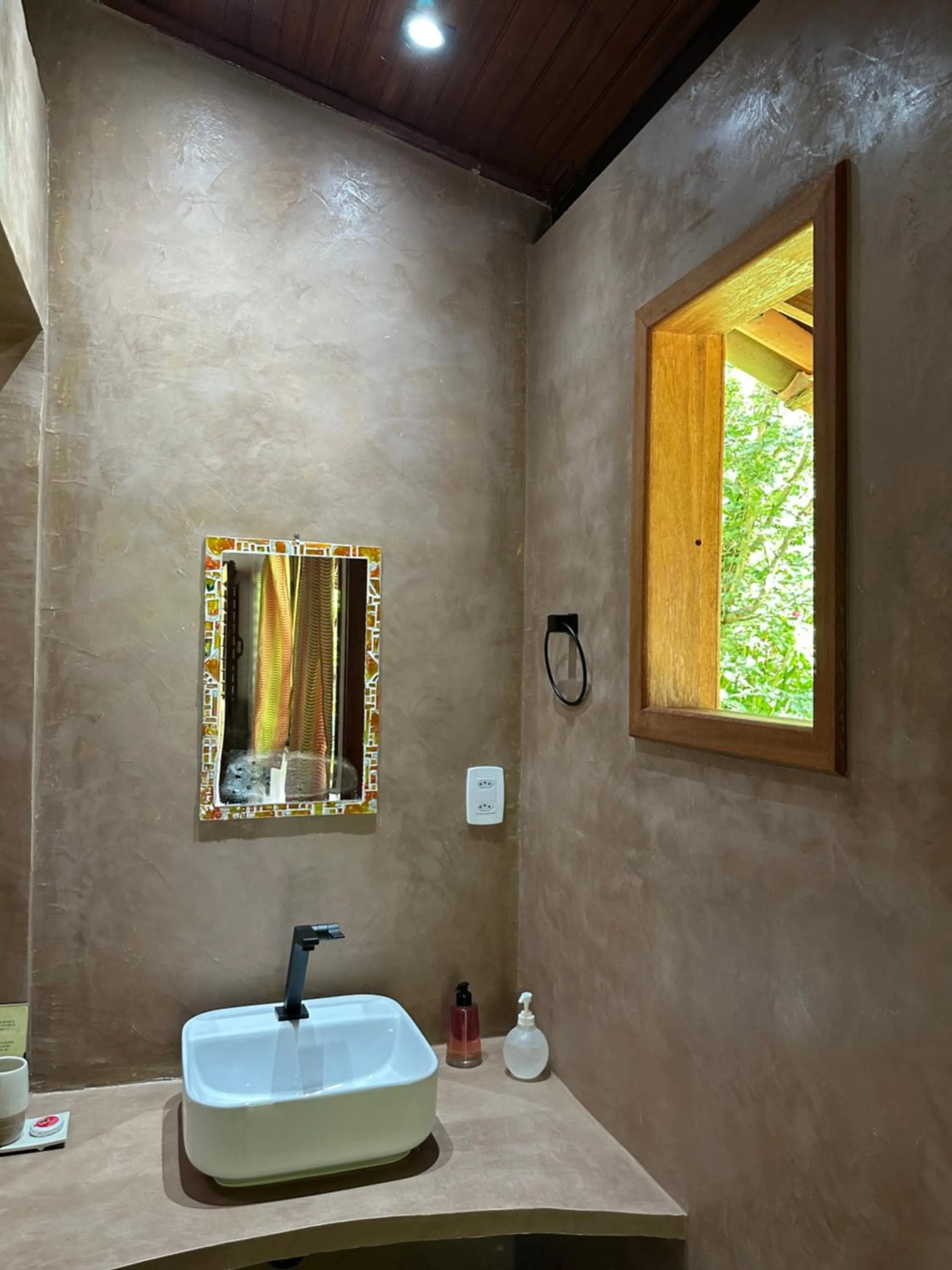 Bathroom in Pousada Horizonte Azul