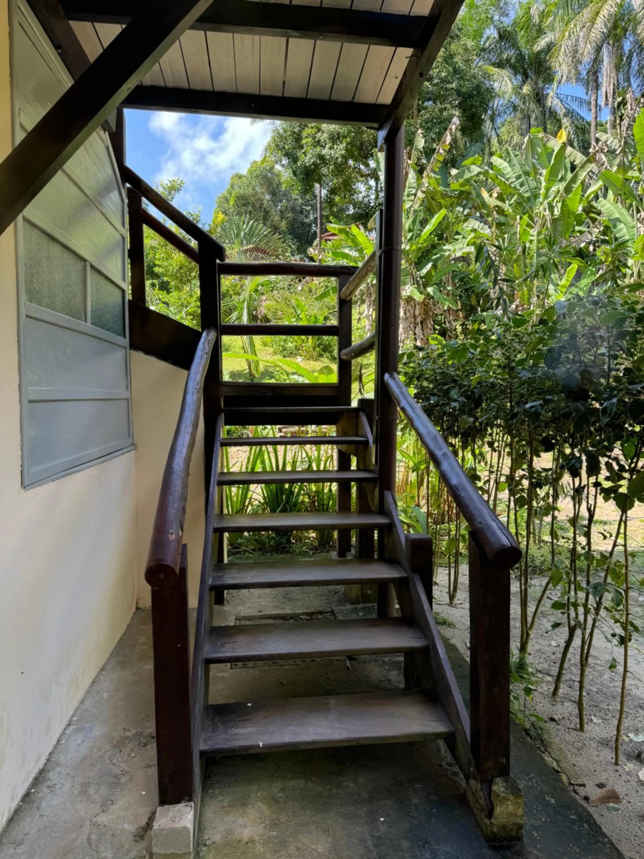 Balcony/Terrace in Pousada Horizonte Azul