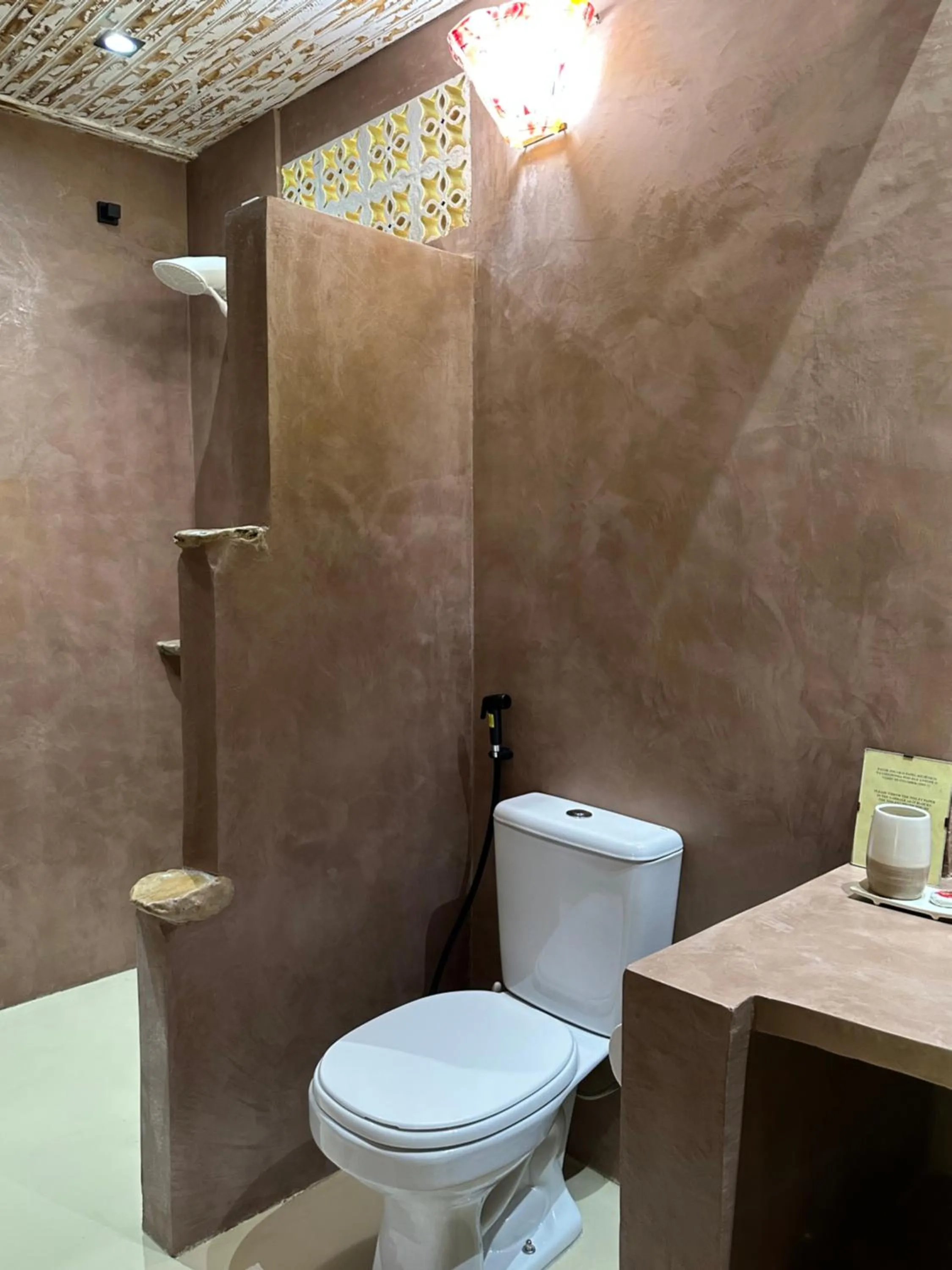 Bathroom in Pousada Horizonte Azul