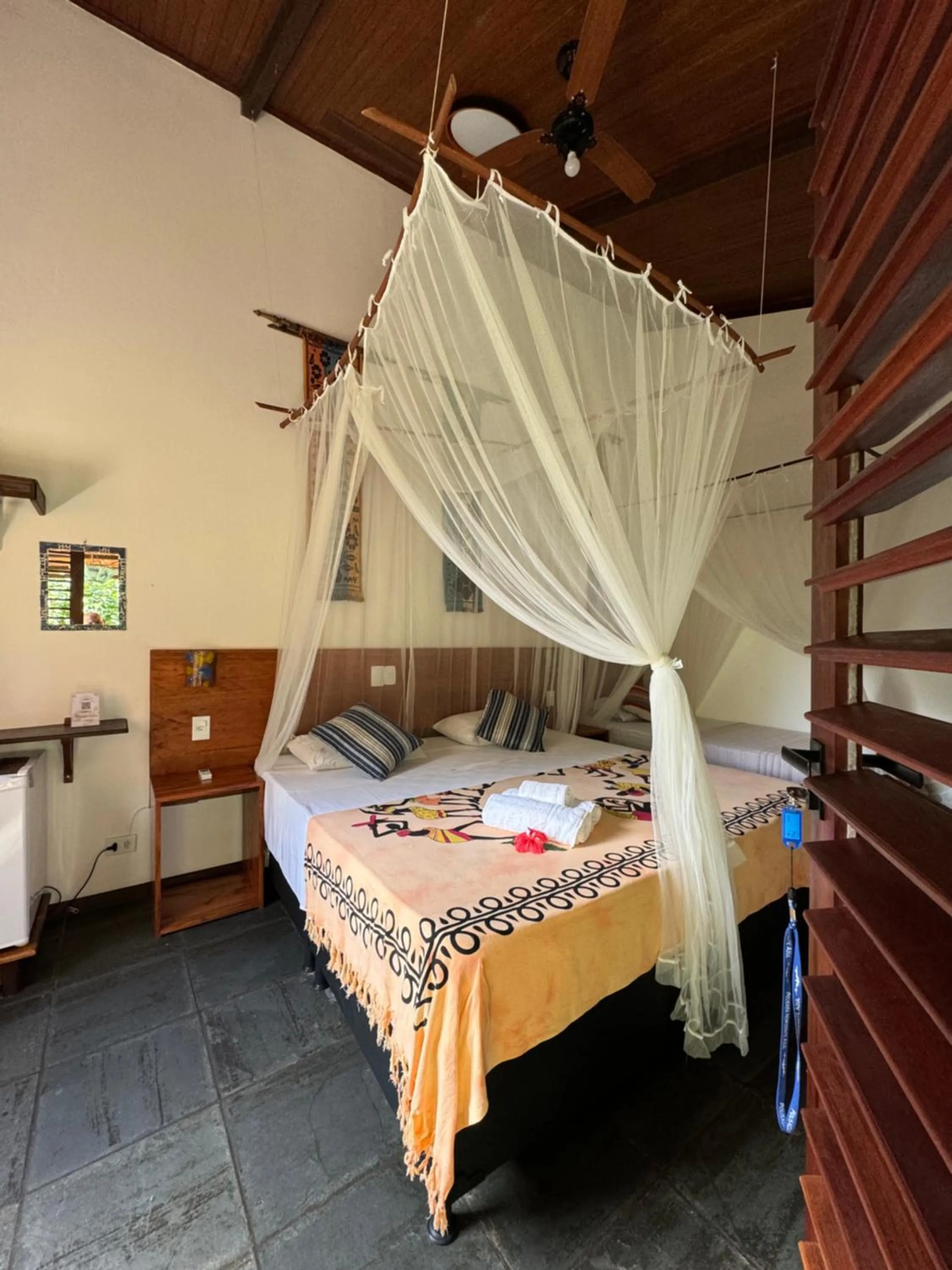 Photo of the whole room, Bed in Pousada Horizonte Azul
