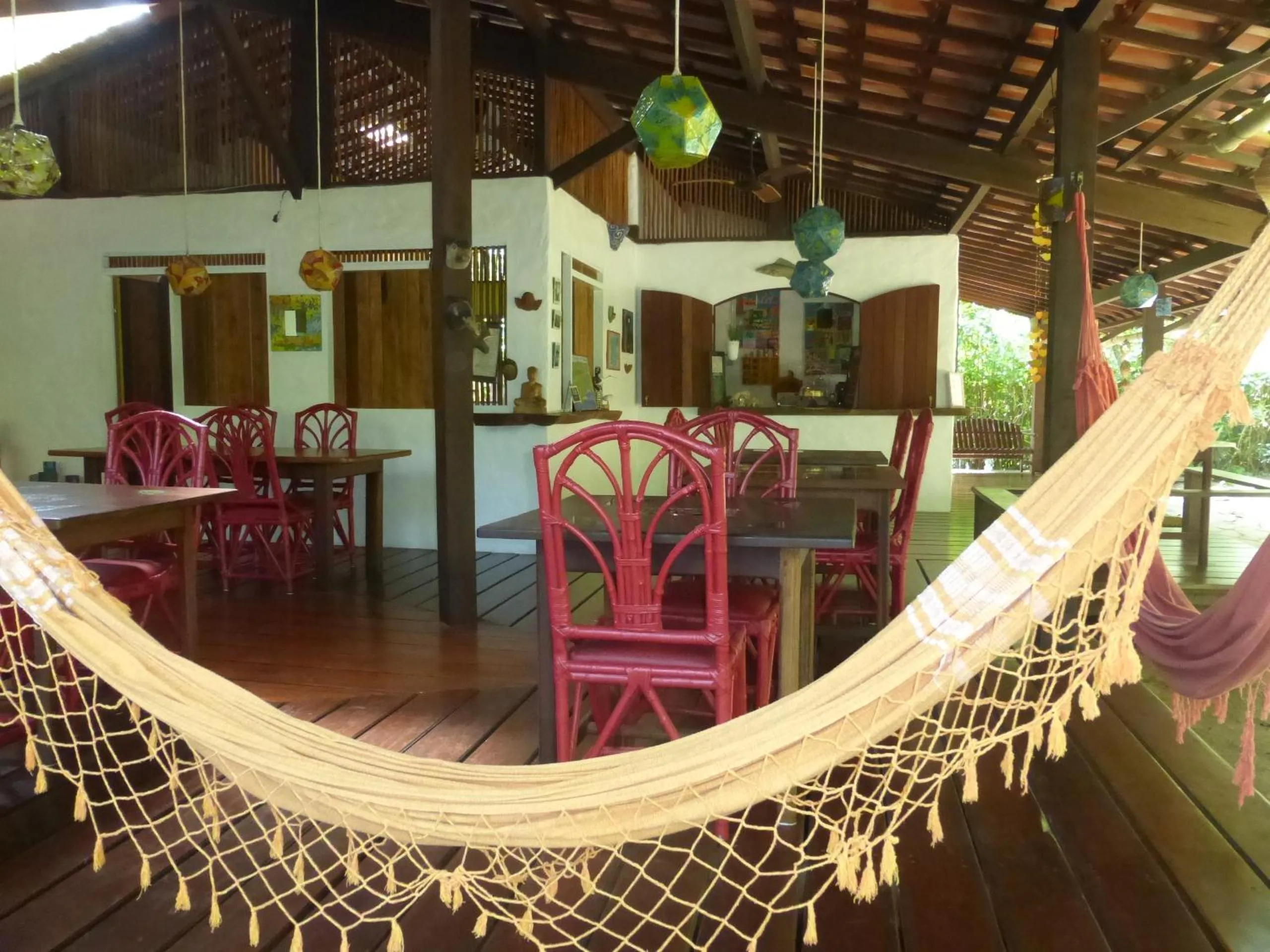 Patio in Pousada Horizonte Azul