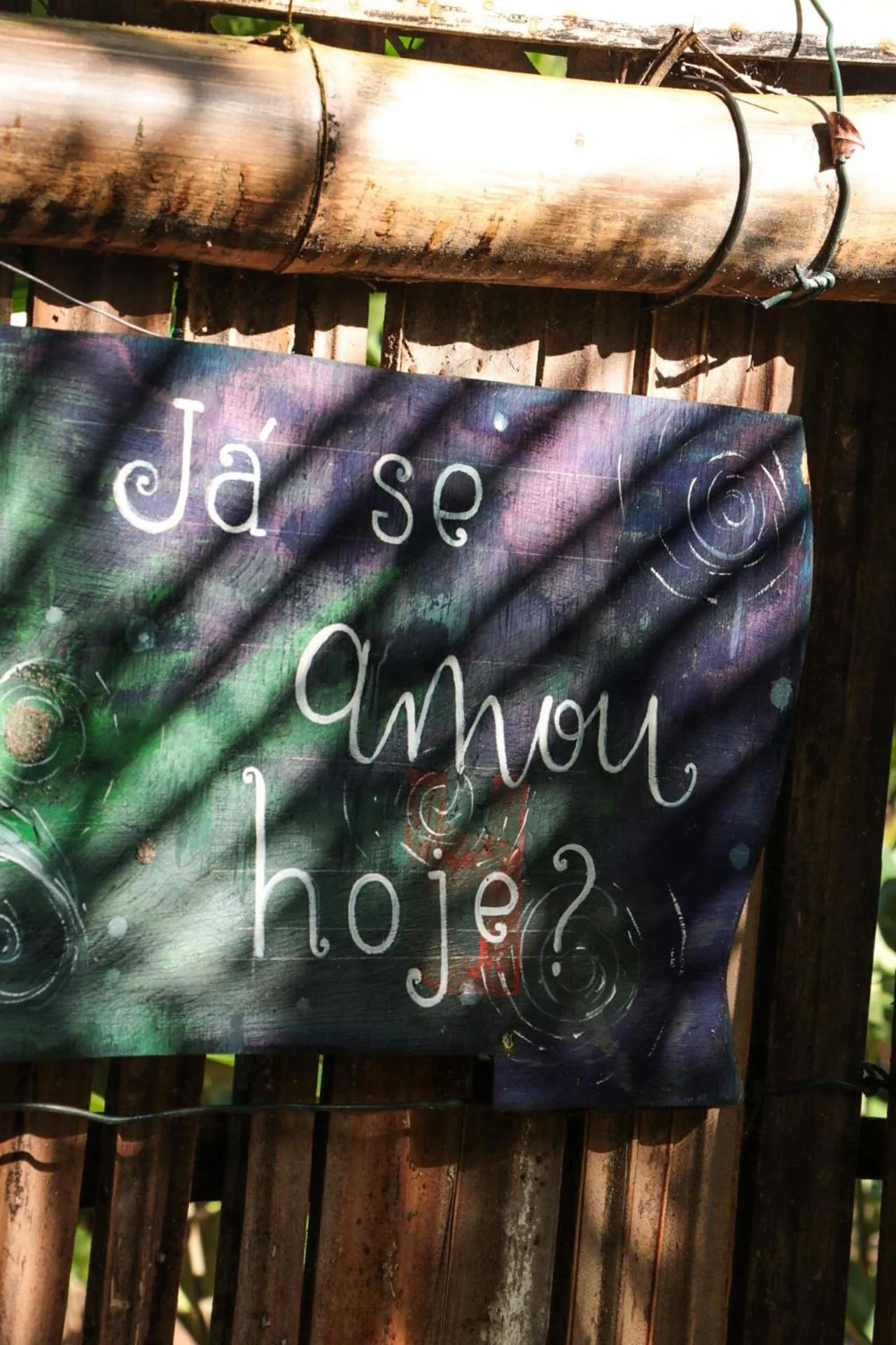 Decorative detail in Pousada Horizonte Azul