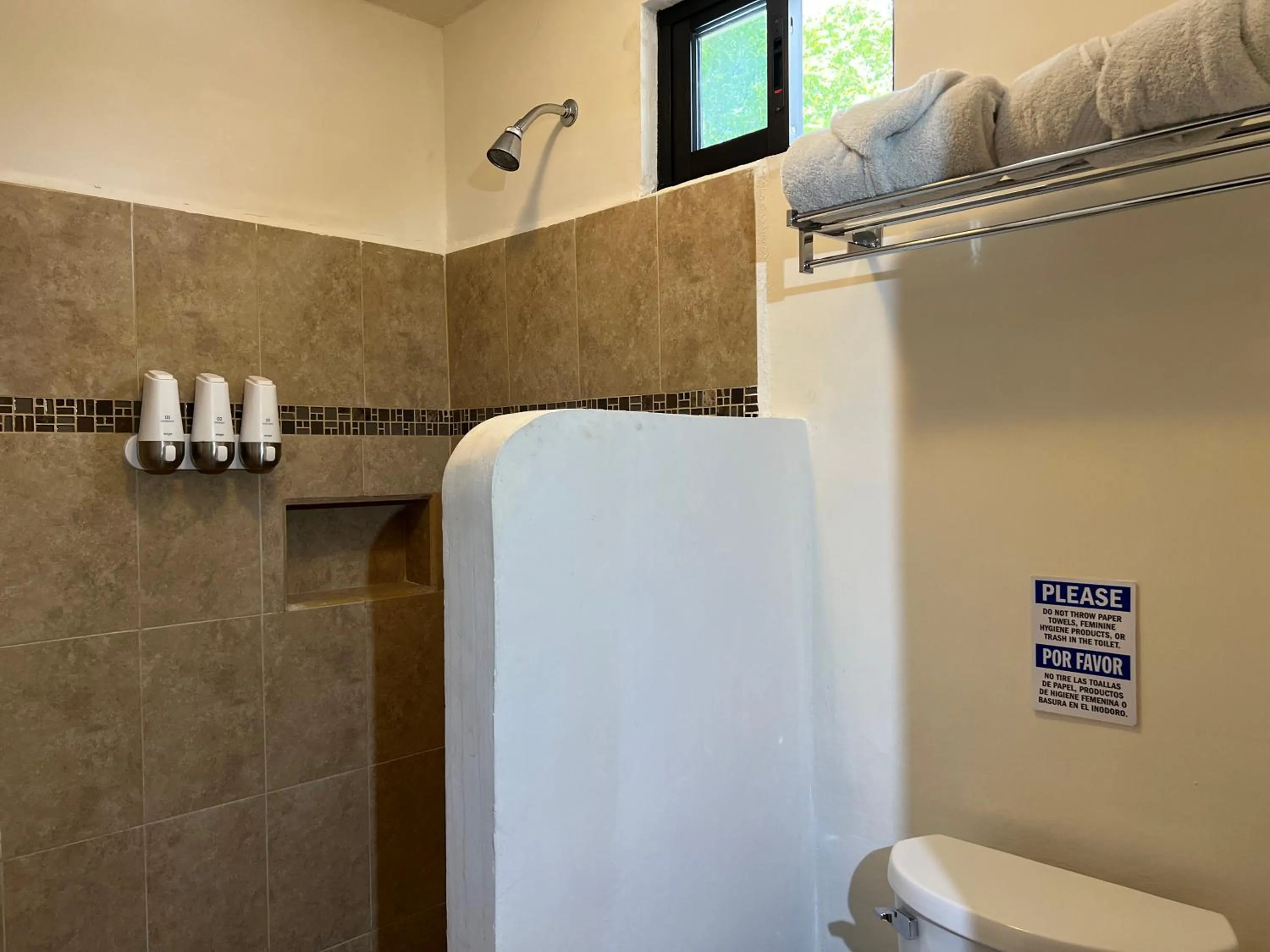 Bathroom in Hotel Balché