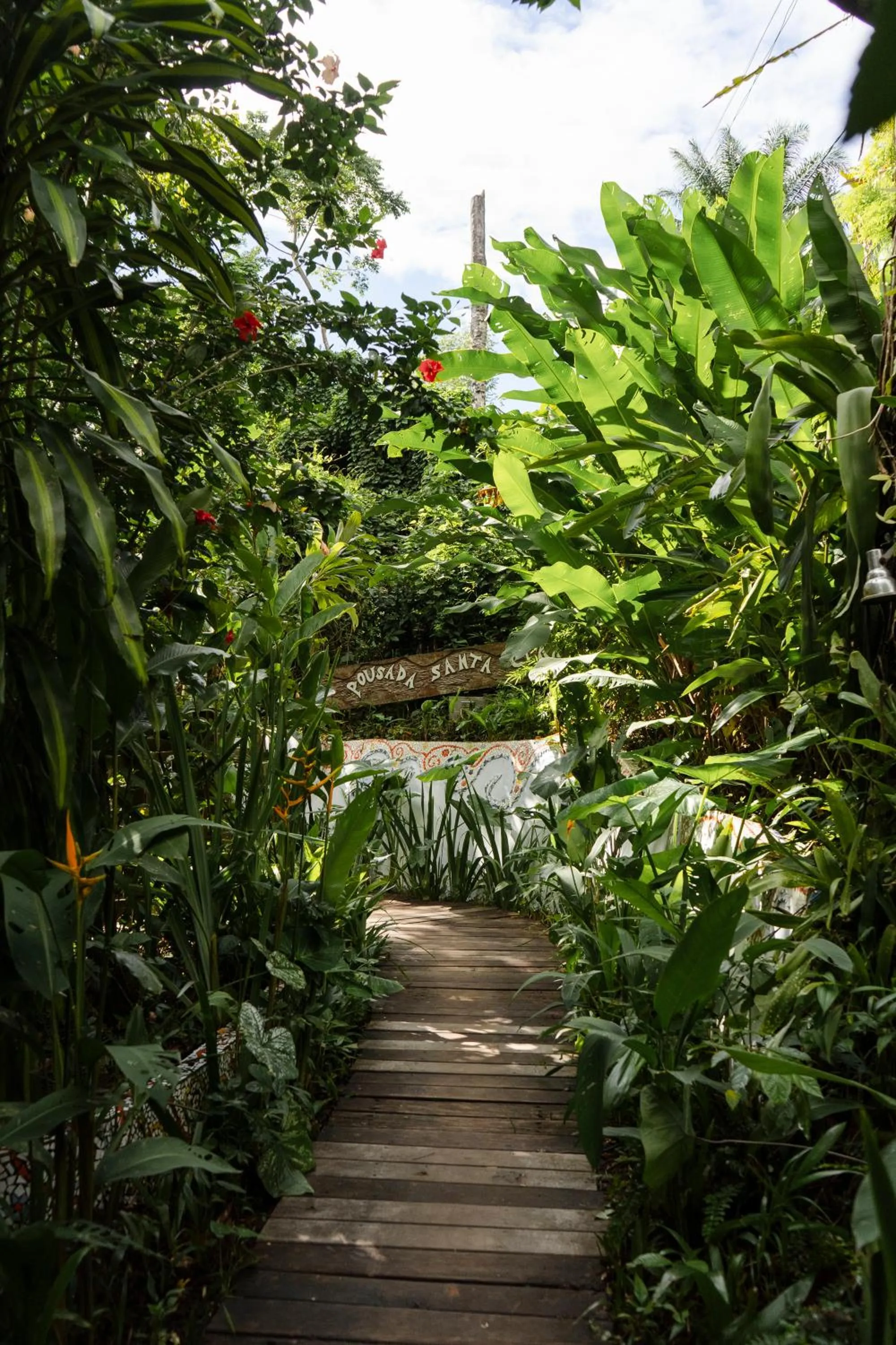 Facade/entrance in Pousada Santa Clara