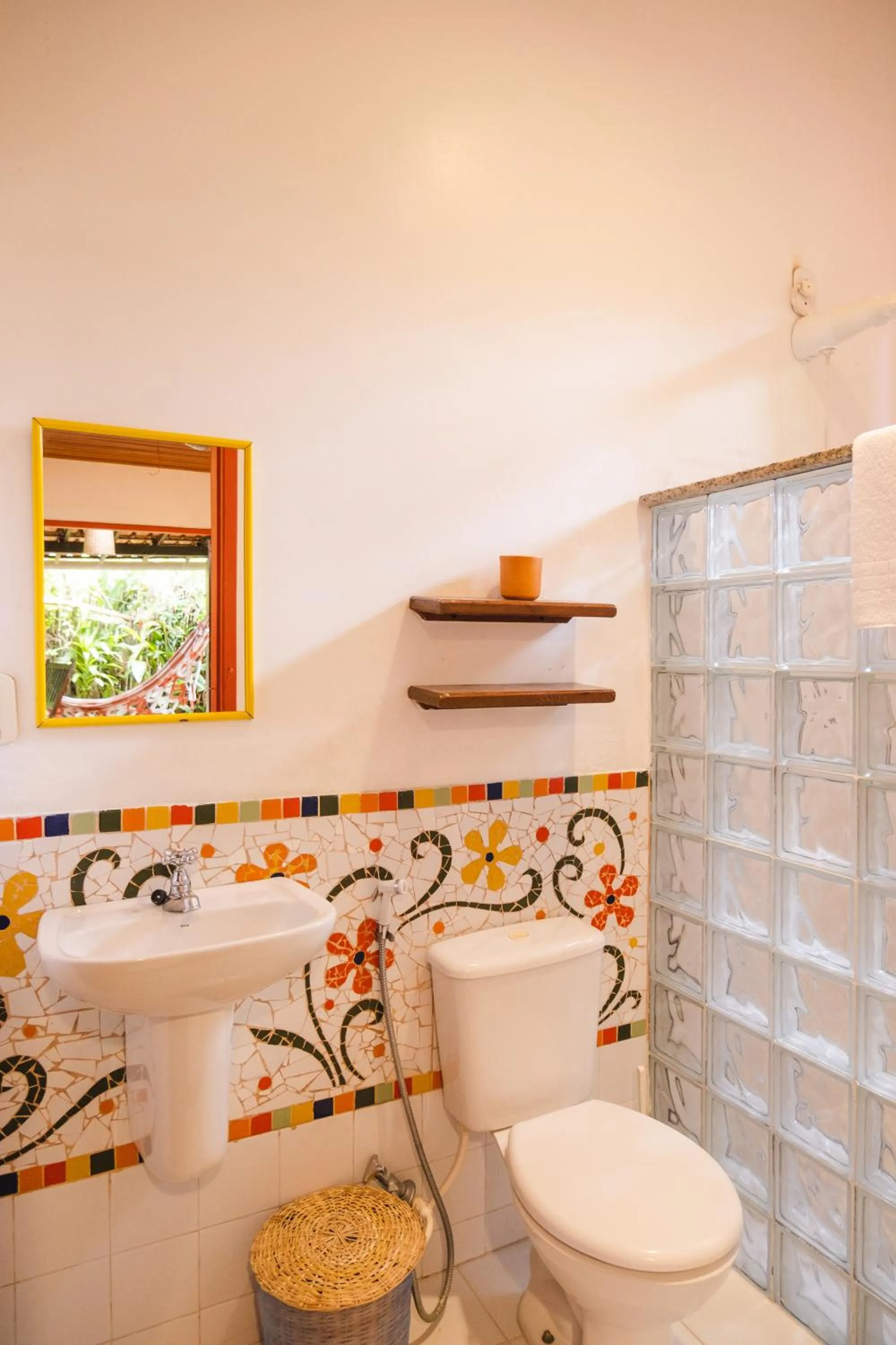 Bathroom in Pousada Santa Clara