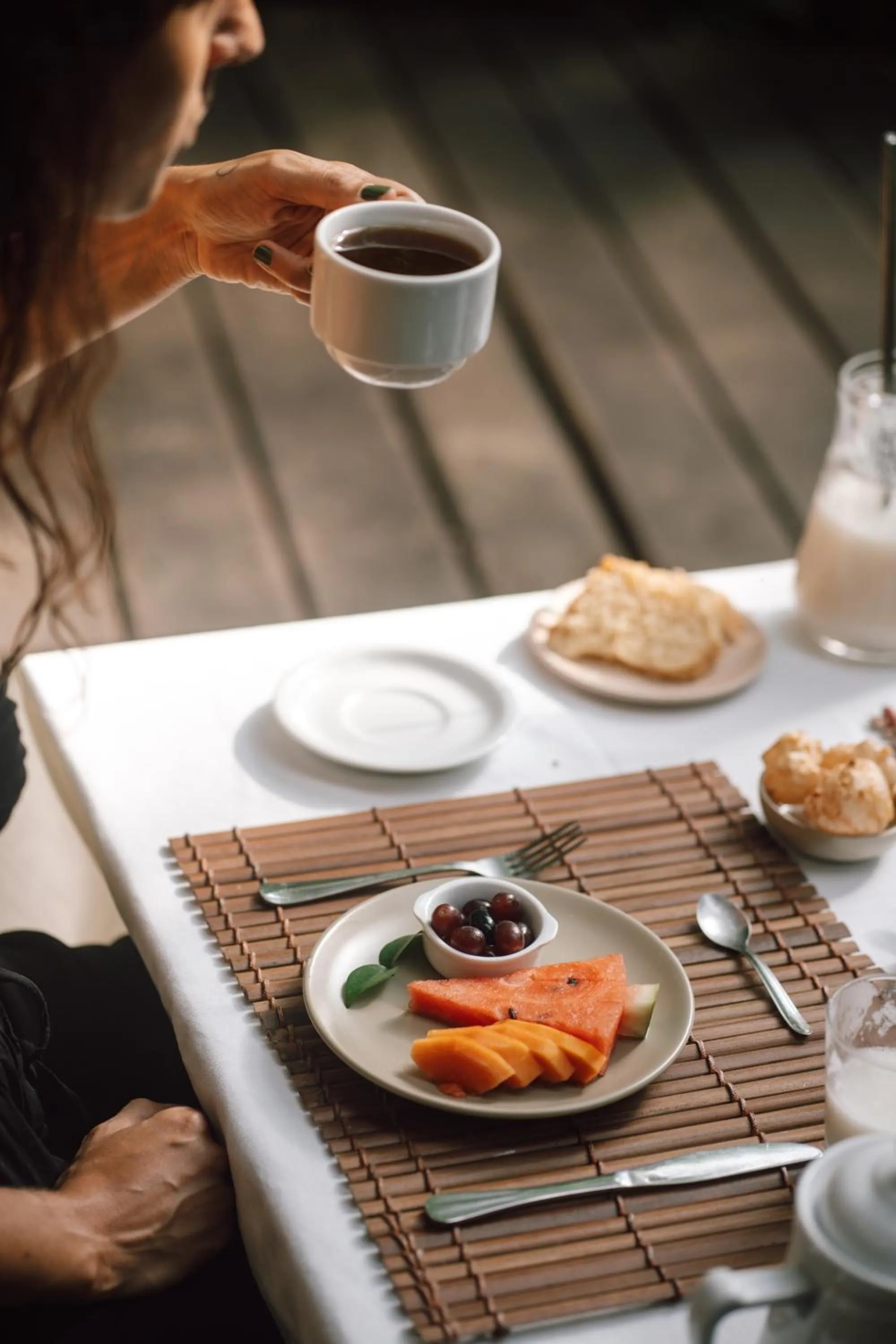 Breakfast in Pousada Santa Clara