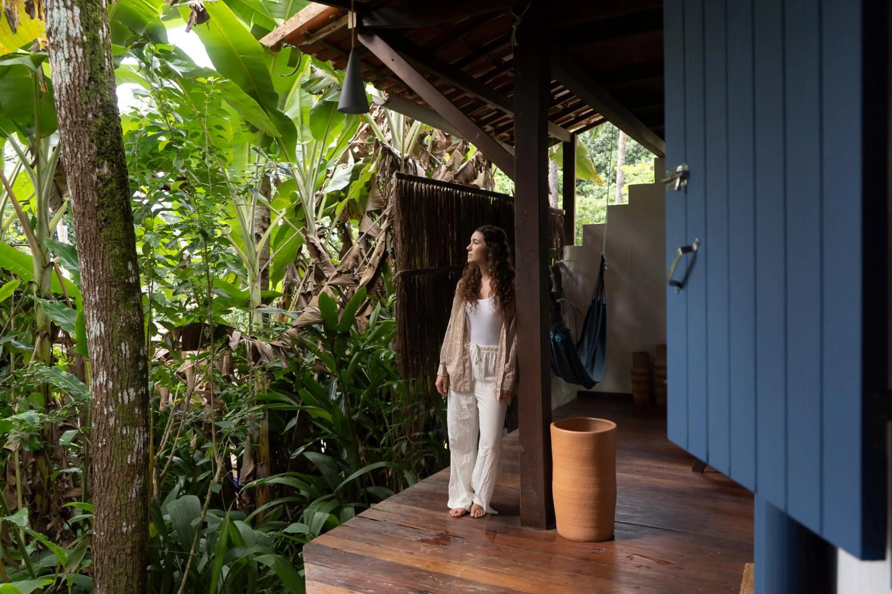 Garden in Pousada Santa Clara