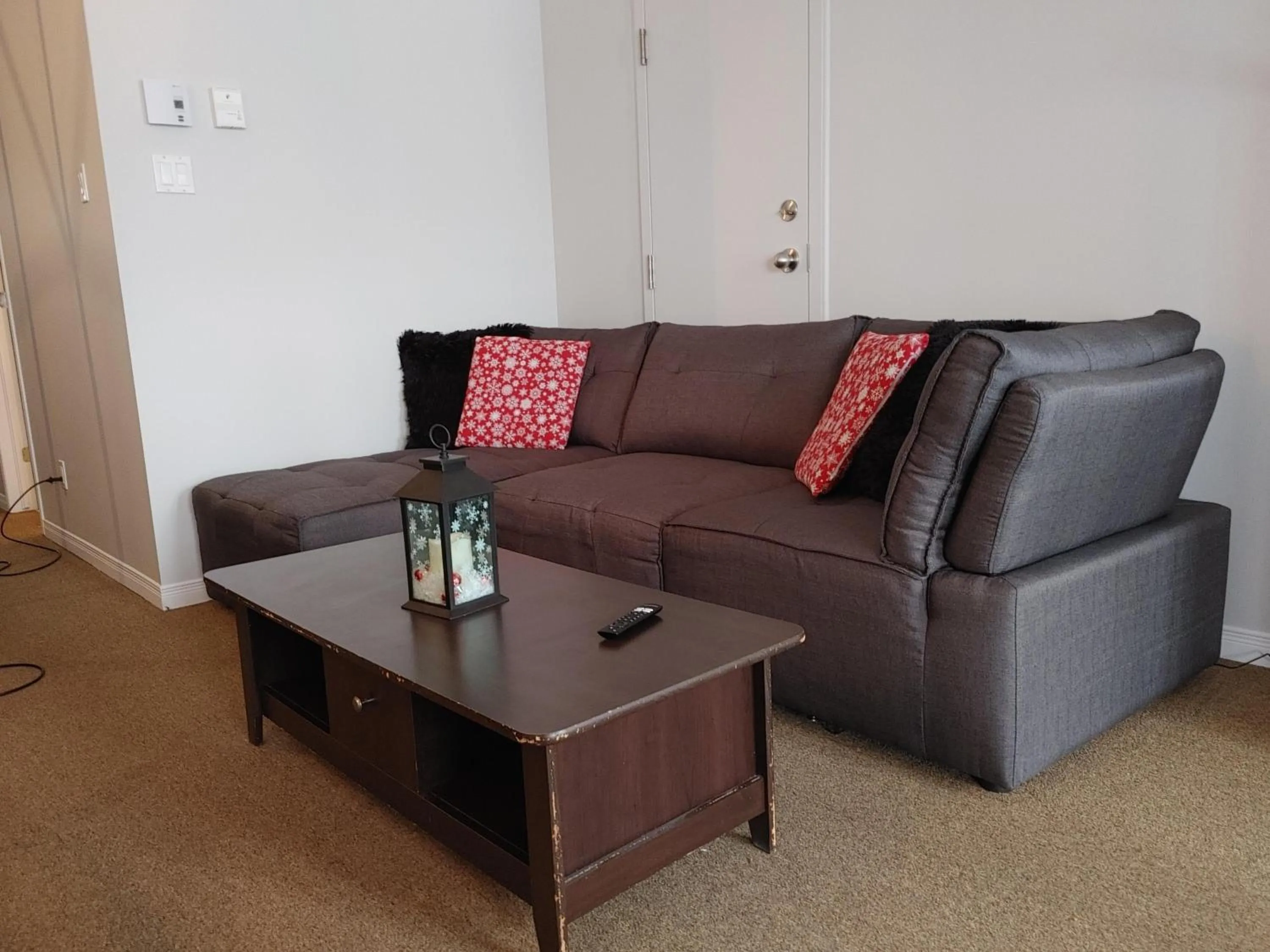 Living room in Au pied des pentes