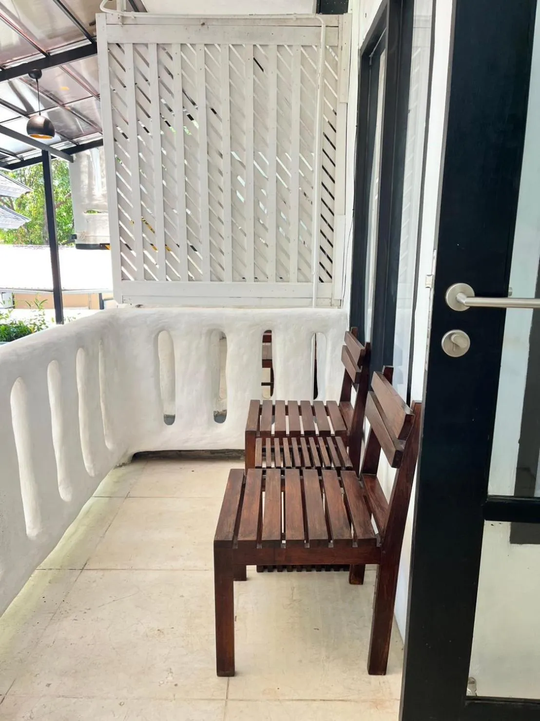 Balcony/Terrace in Punnpreeda Beach Resort - SHA Plus Certified