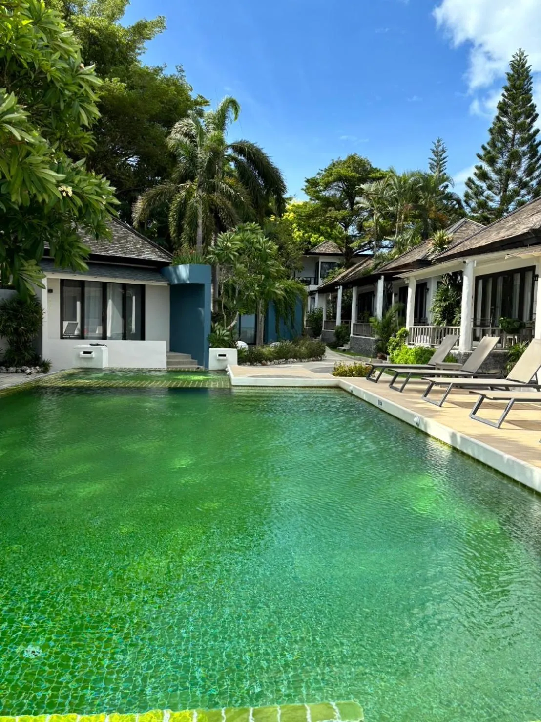 Swimming pool in Punnpreeda Beach Resort - SHA Plus Certified