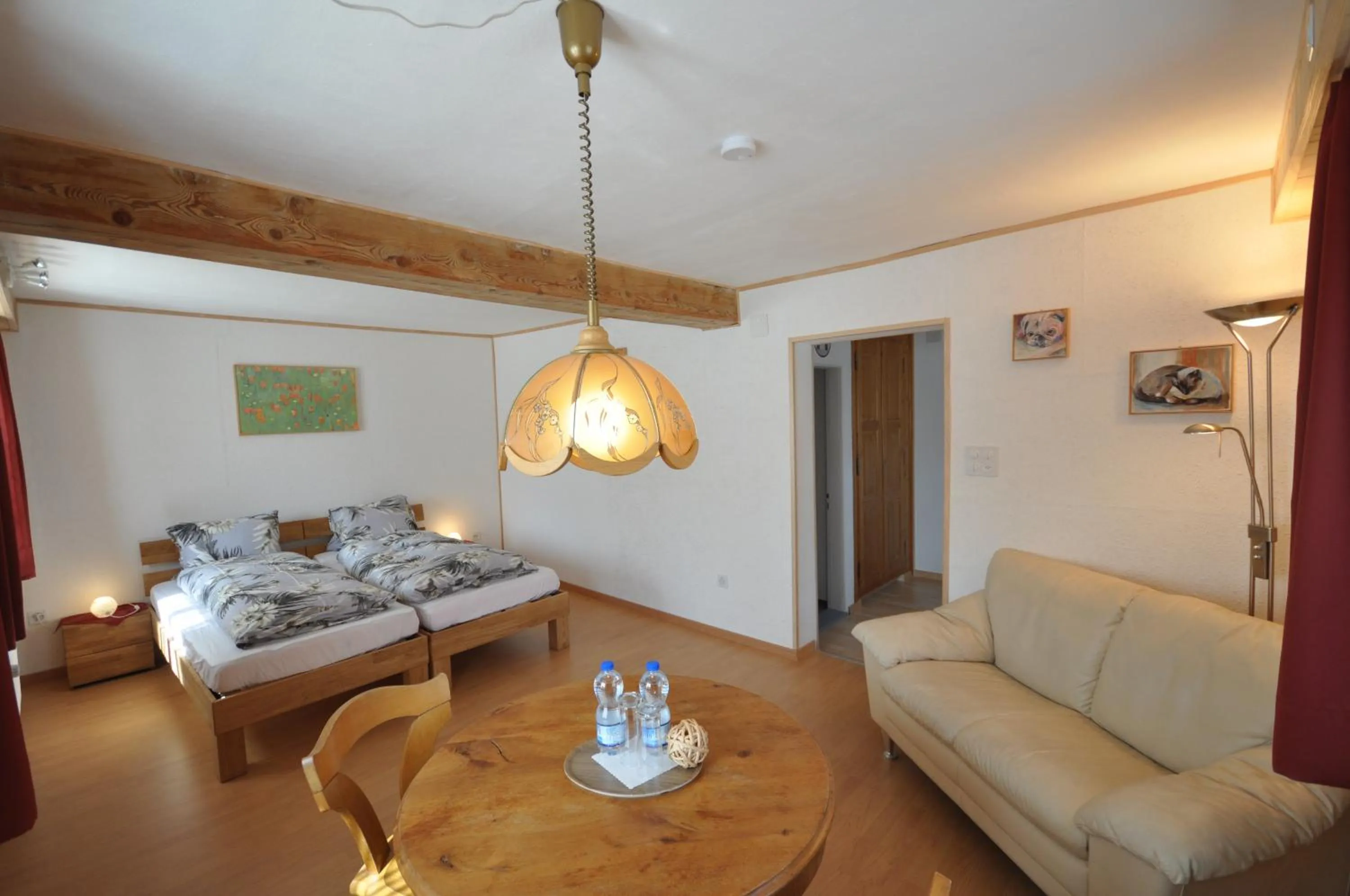 Bed in Gasthaus Waldheim