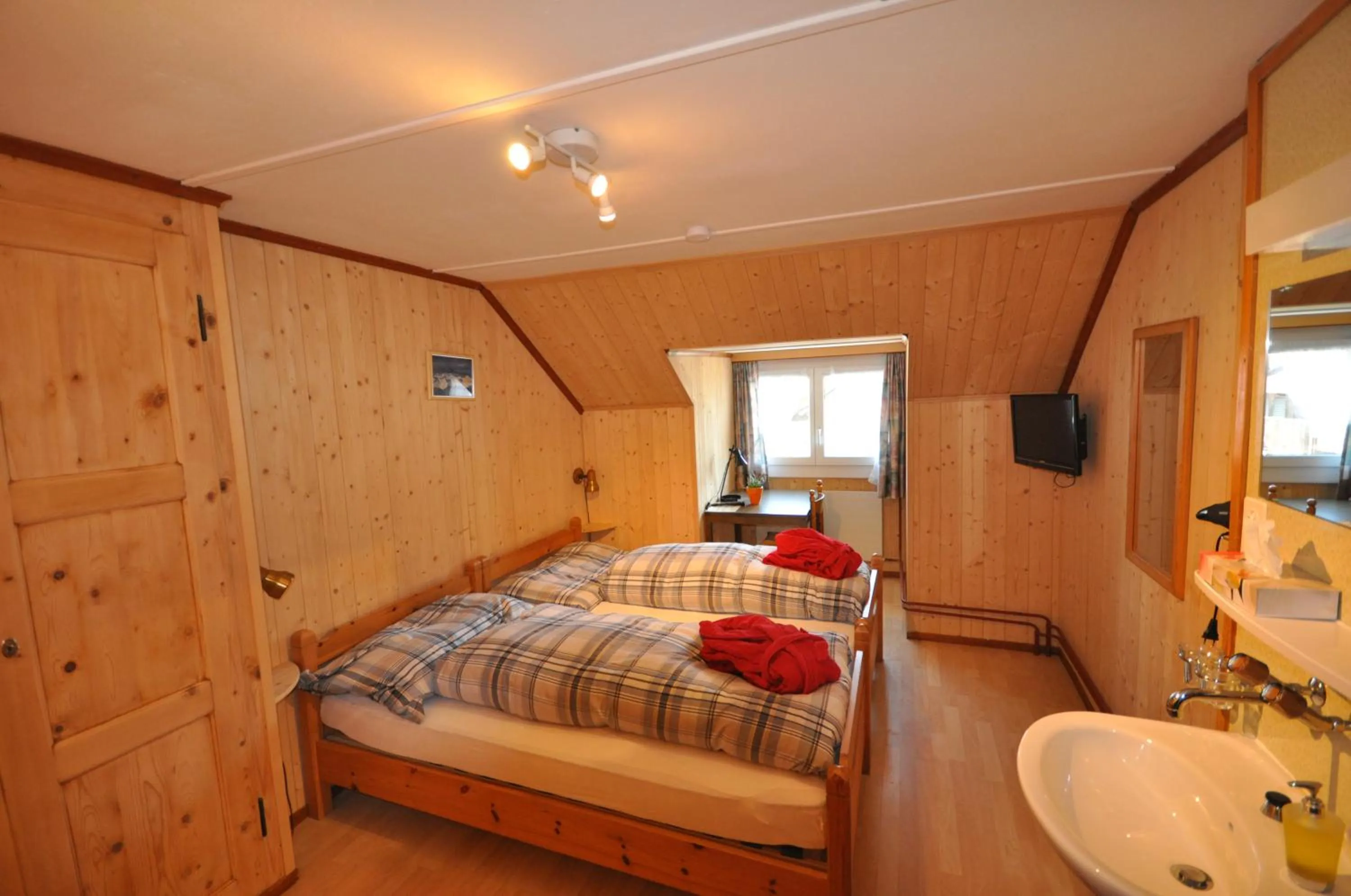 Bed in Gasthaus Waldheim