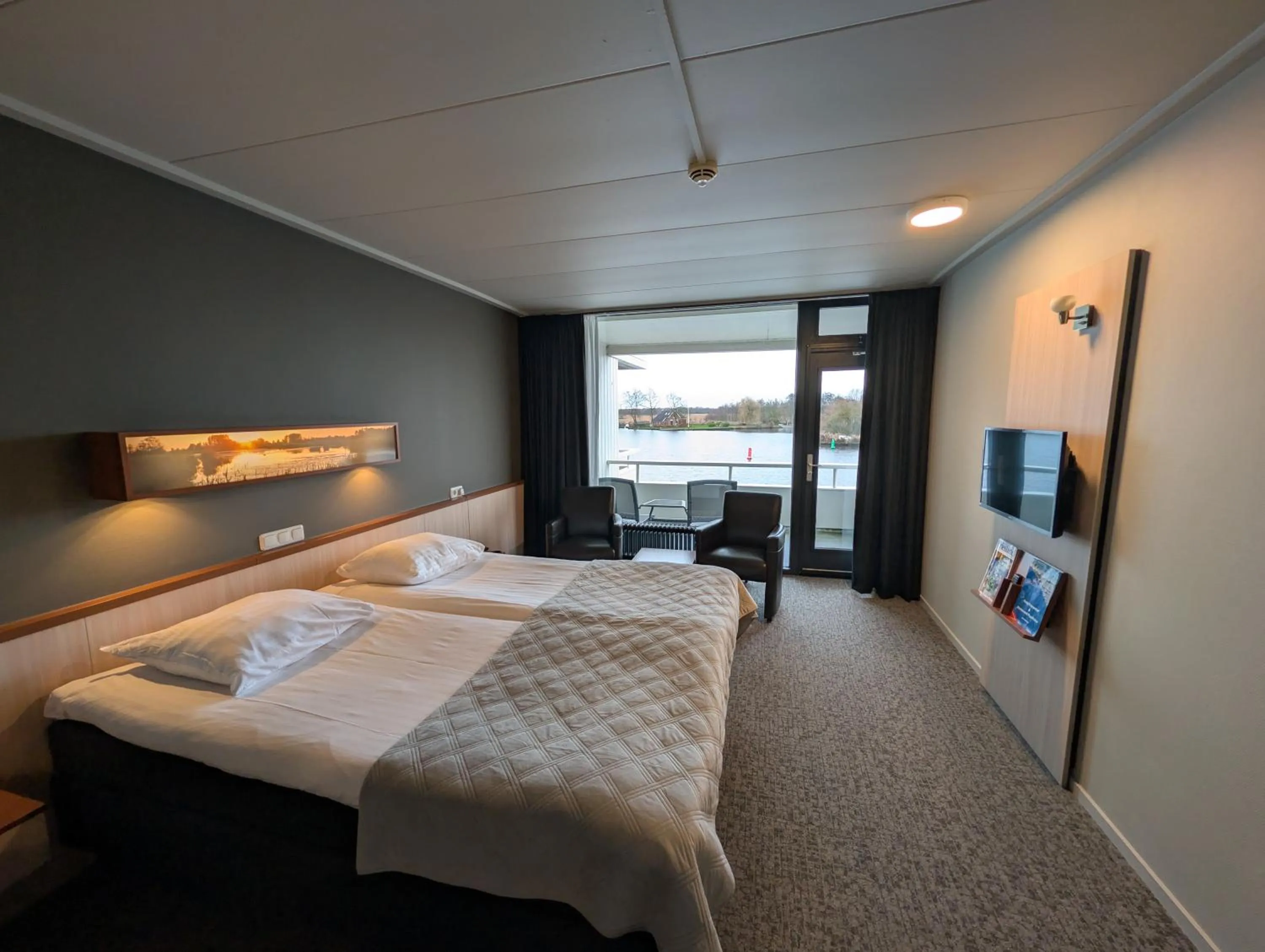 Bed in Hotel Princenhof