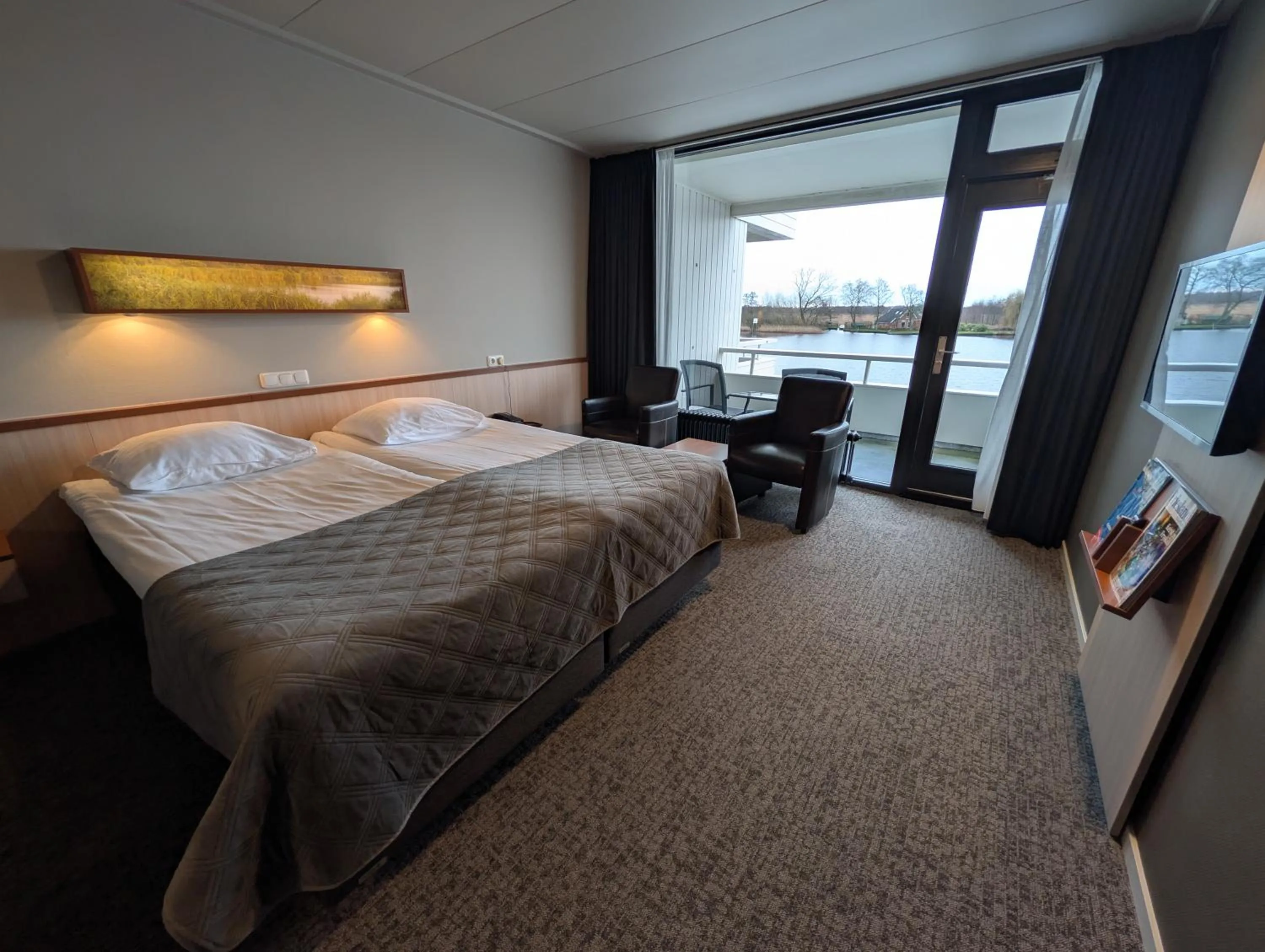 Bed in Hotel Princenhof