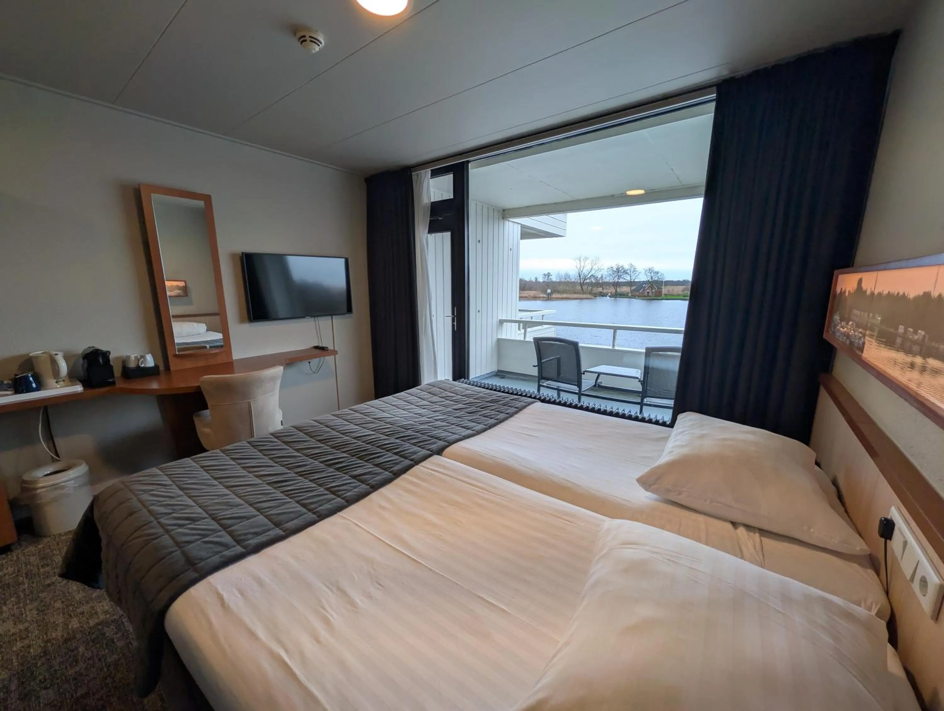 Bed in Hotel Princenhof