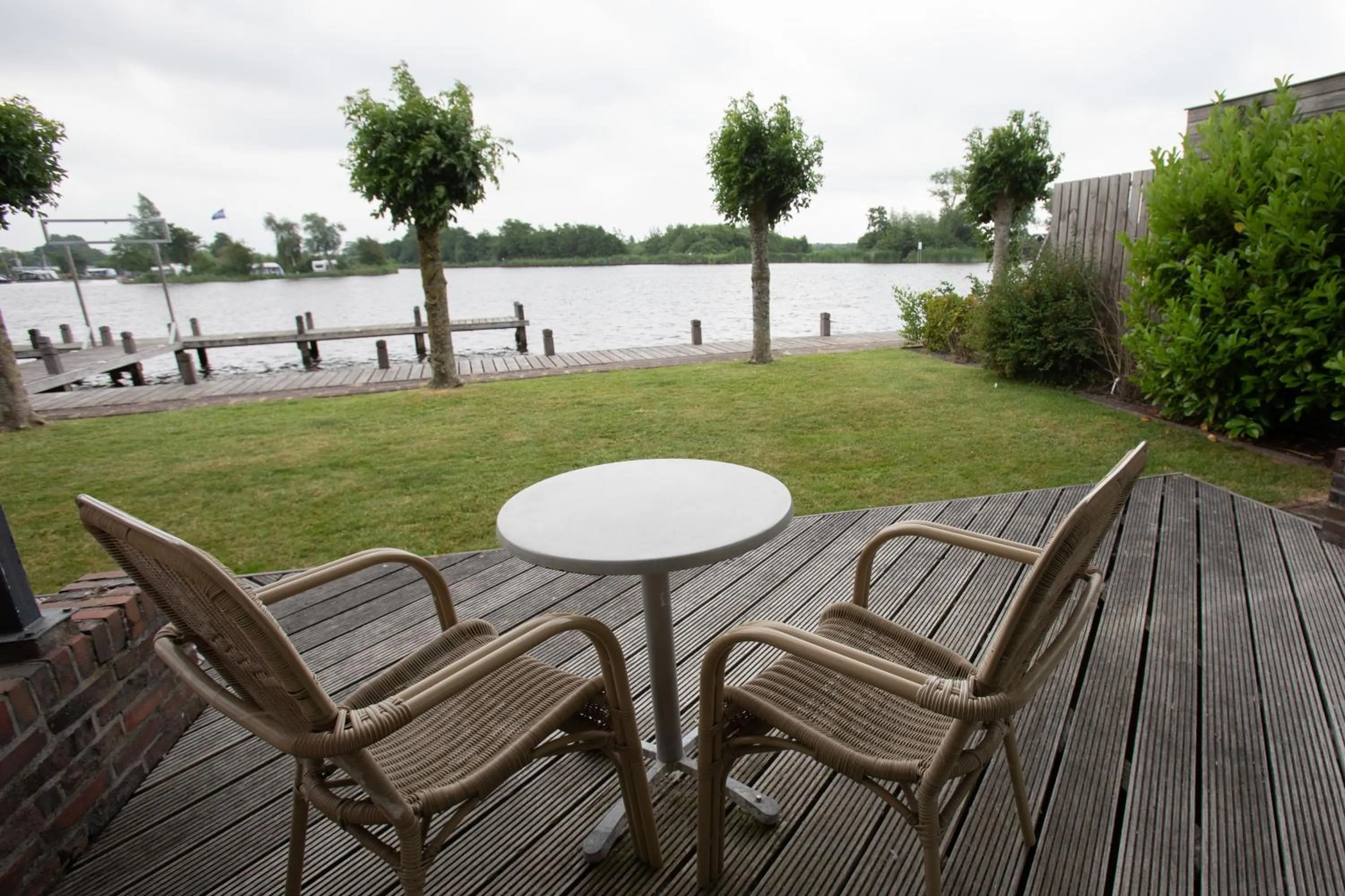 Lake view in Hotel Princenhof