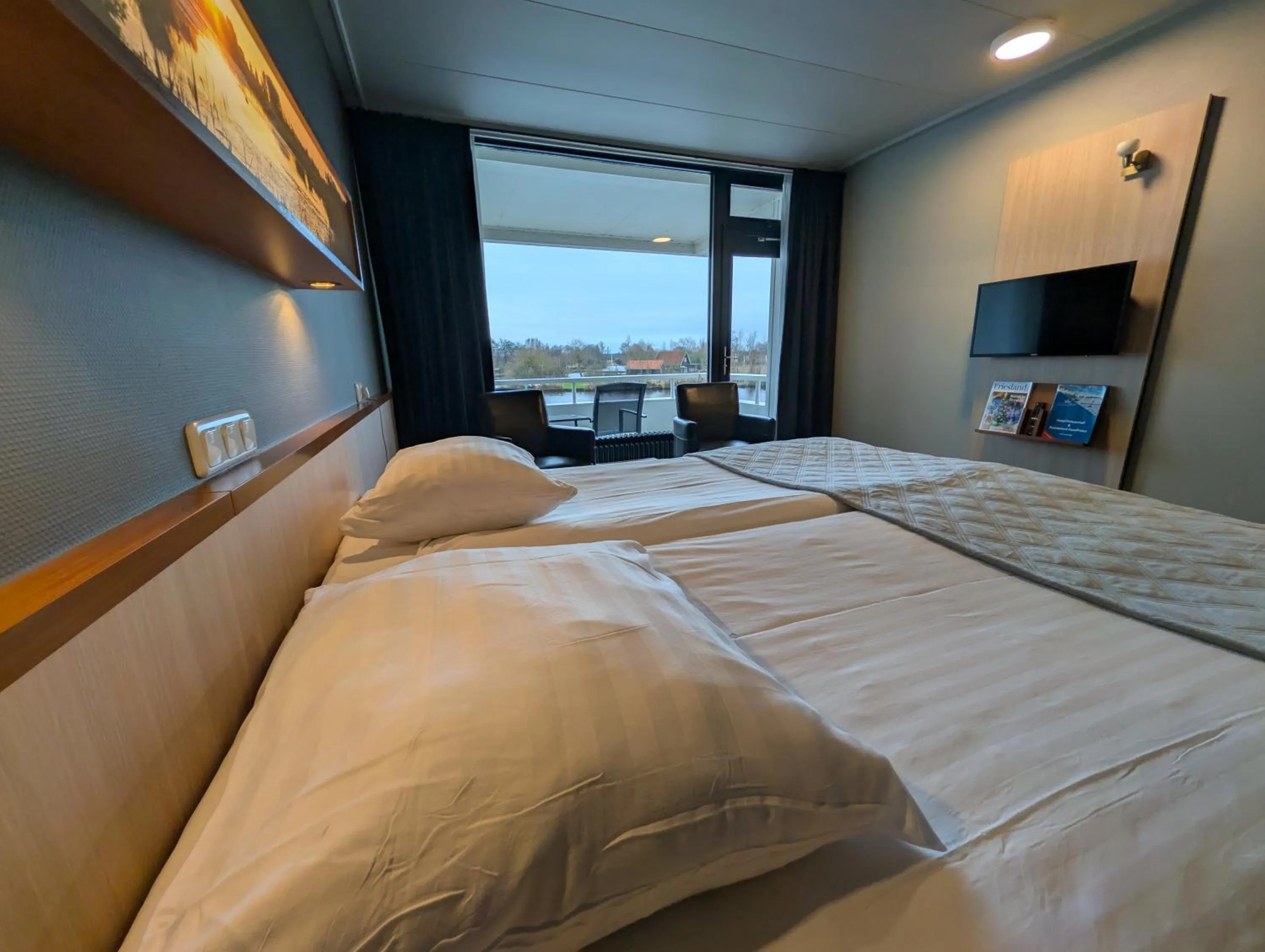 Bed in Hotel Princenhof