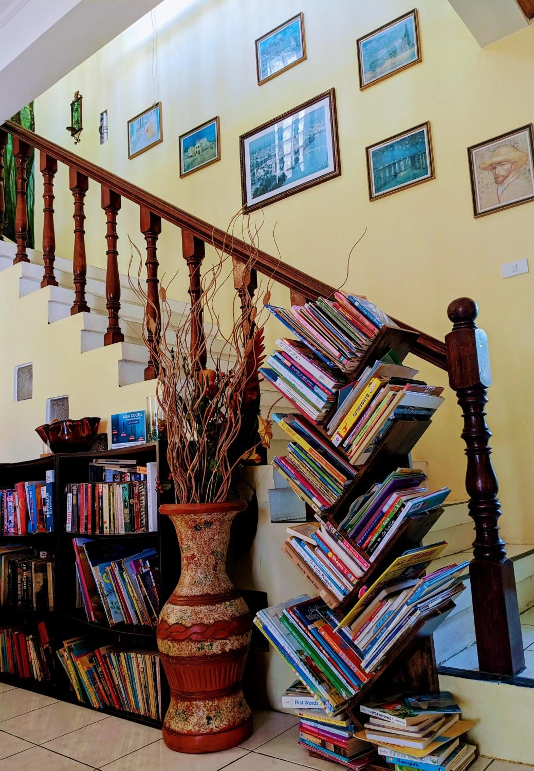 Library in Citadel Alona Inn