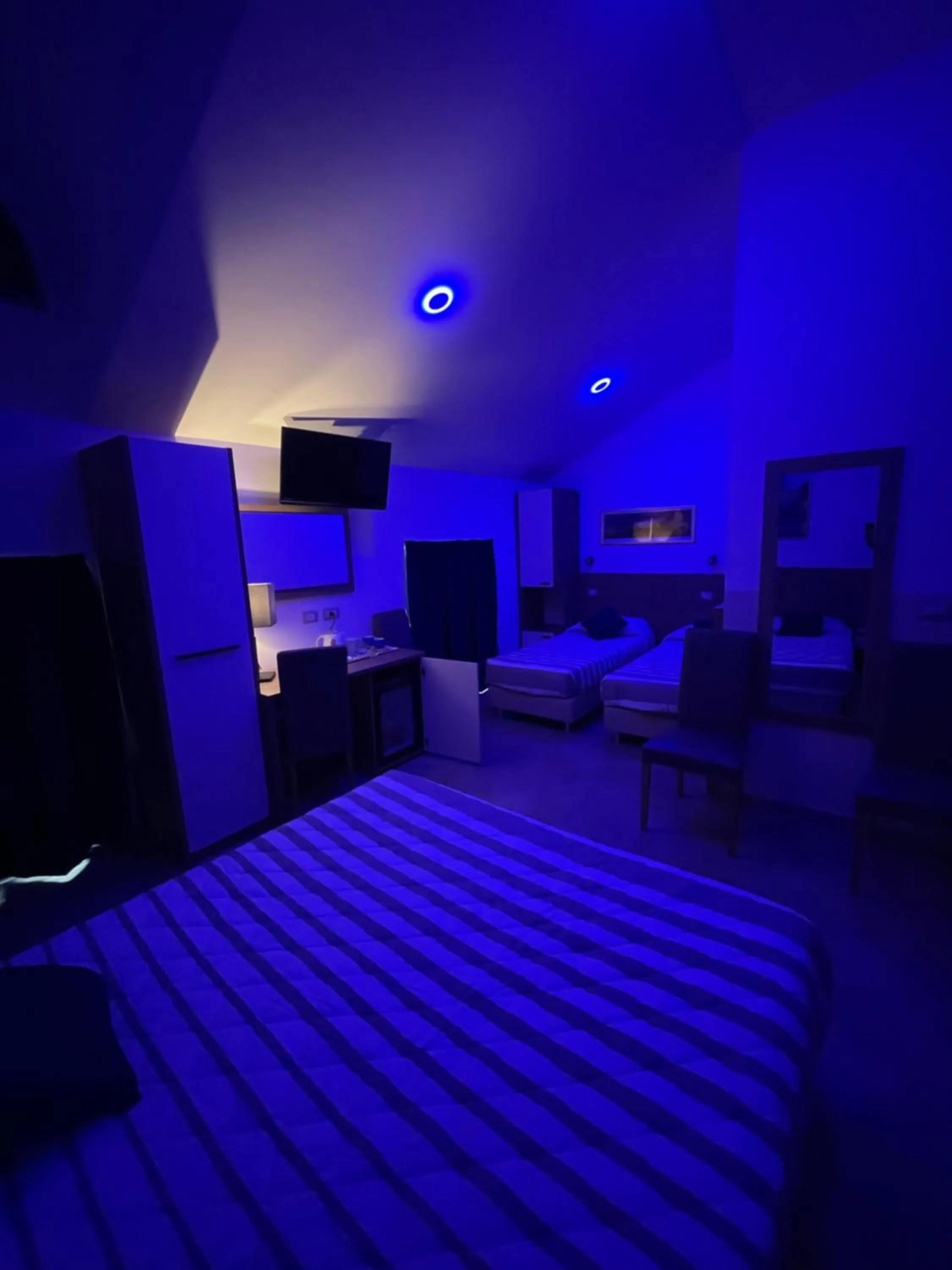 Bed in Hotel Montecarlo