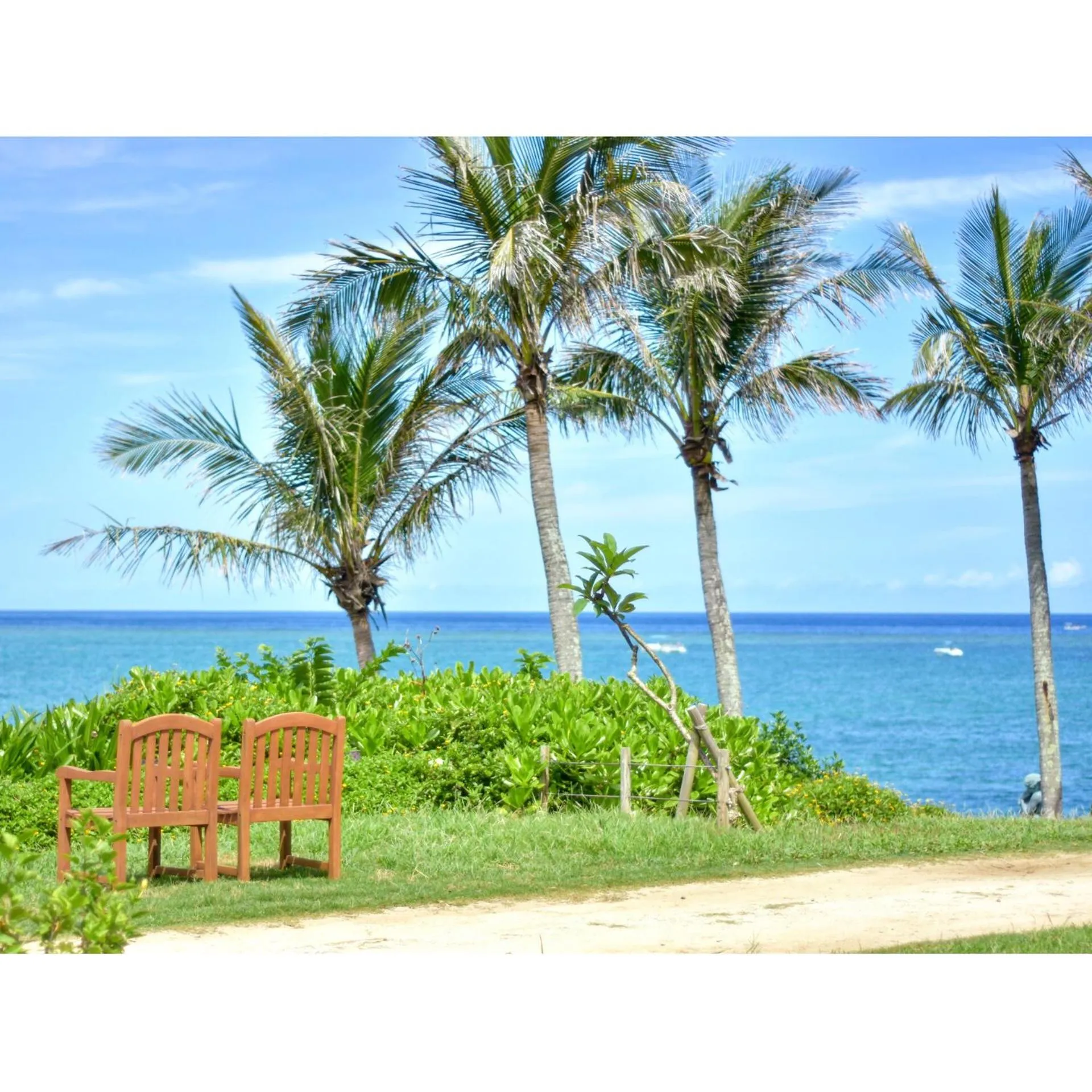 Beach in Pension Moon Villa
