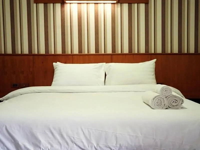 Bed in The Route Sriracha Hotel And Residence