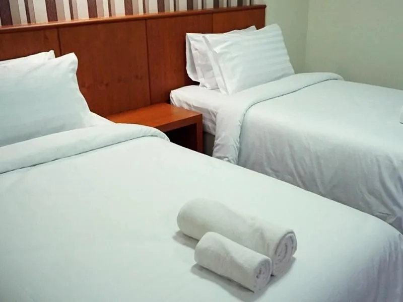 Bed in The Route Sriracha Hotel And Residence