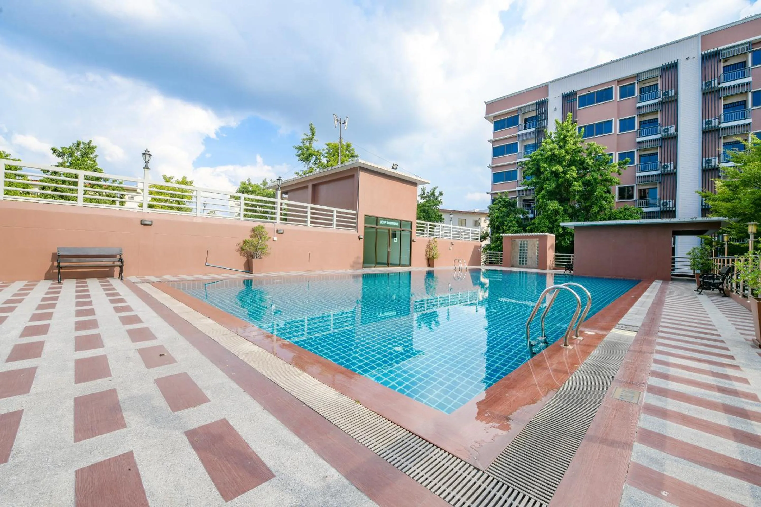 Swimming pool in The Route Sriracha Hotel And Residence