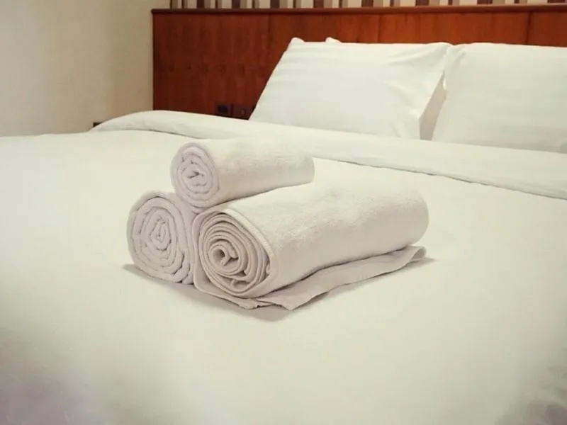 Bed in The Route Sriracha Hotel And Residence