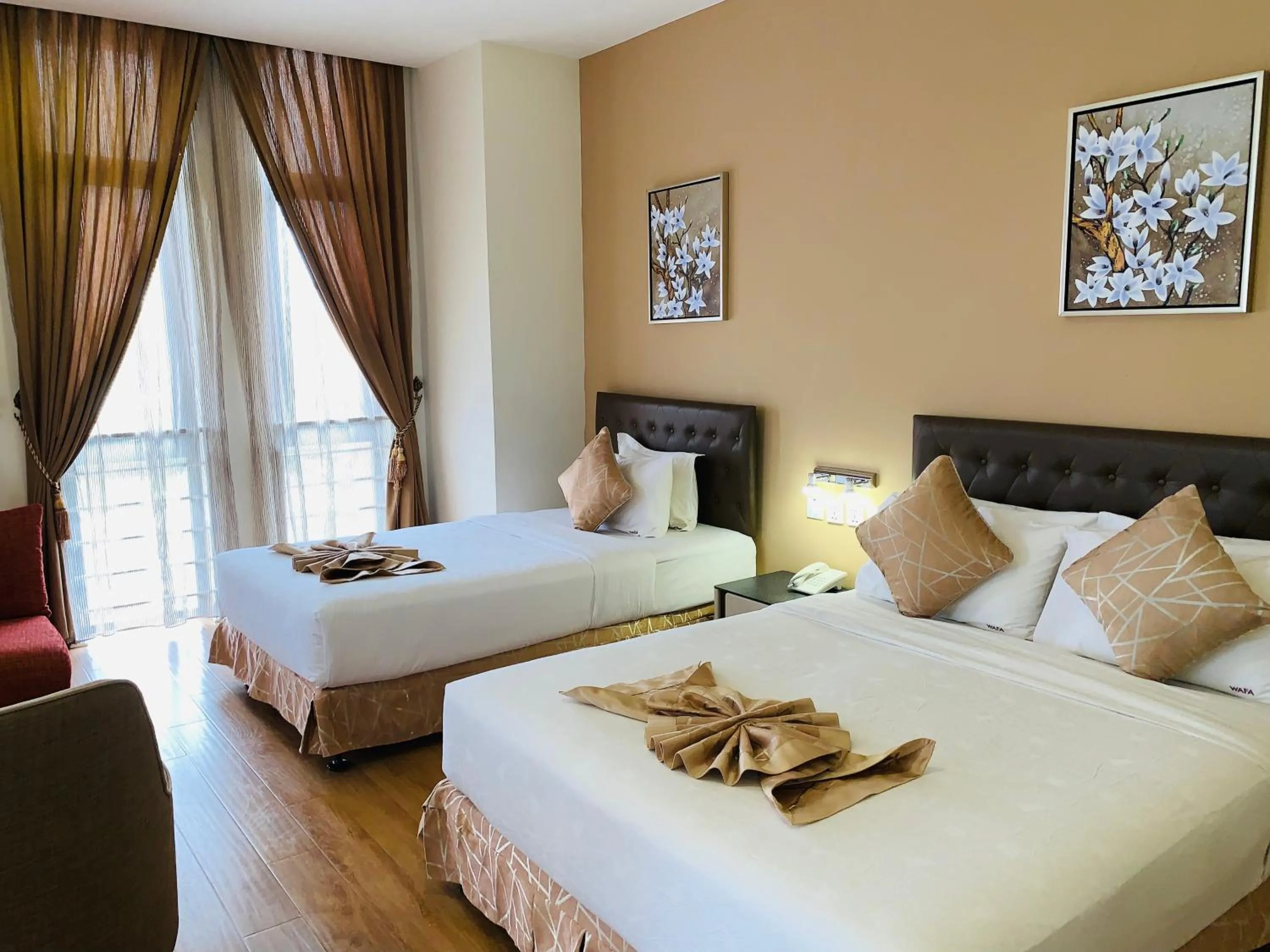 Bedroom, Bed in Wafa Hotel & Apartment