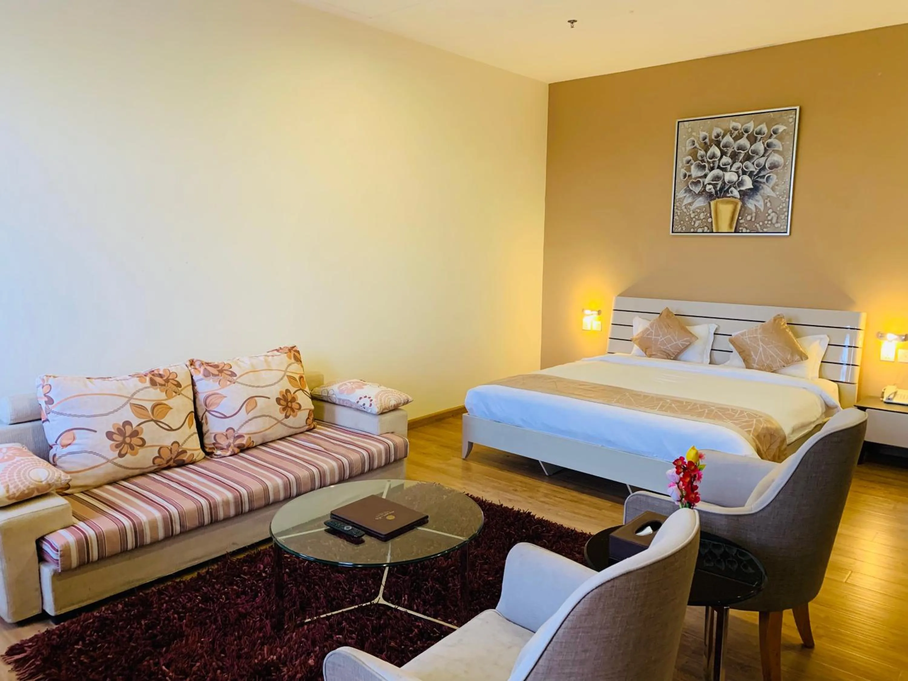 Bed in Wafa Hotel & Apartment