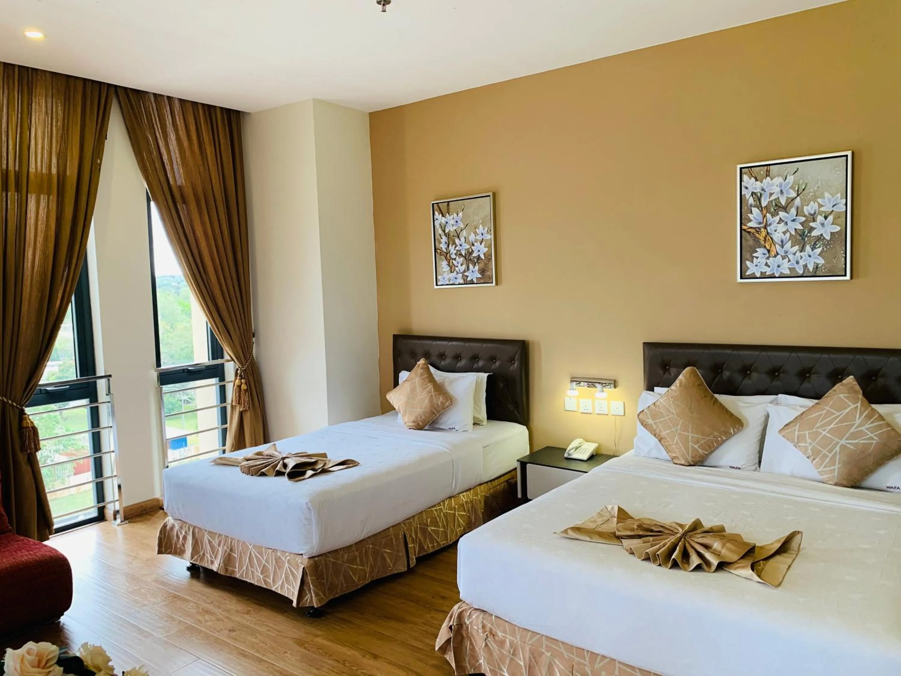 Photo of the whole room, Bed in Wafa Hotel & Apartment