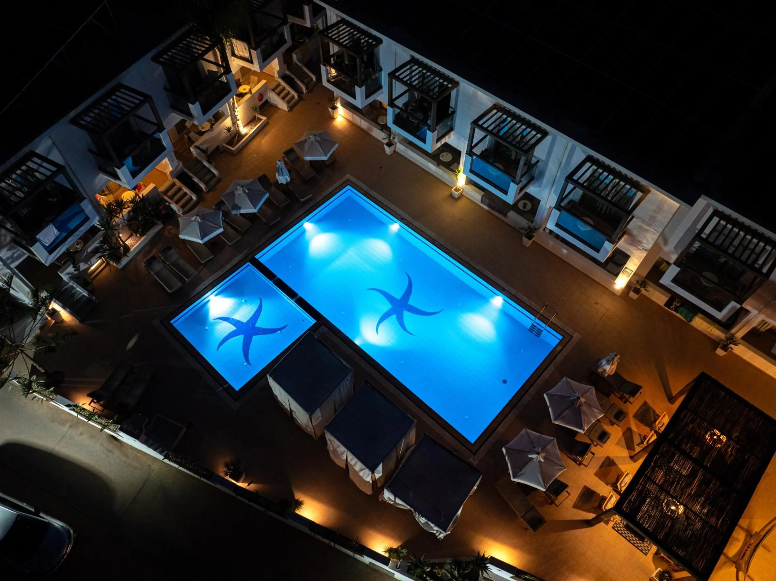 Property building in Nostos Beach Boutique Hotel