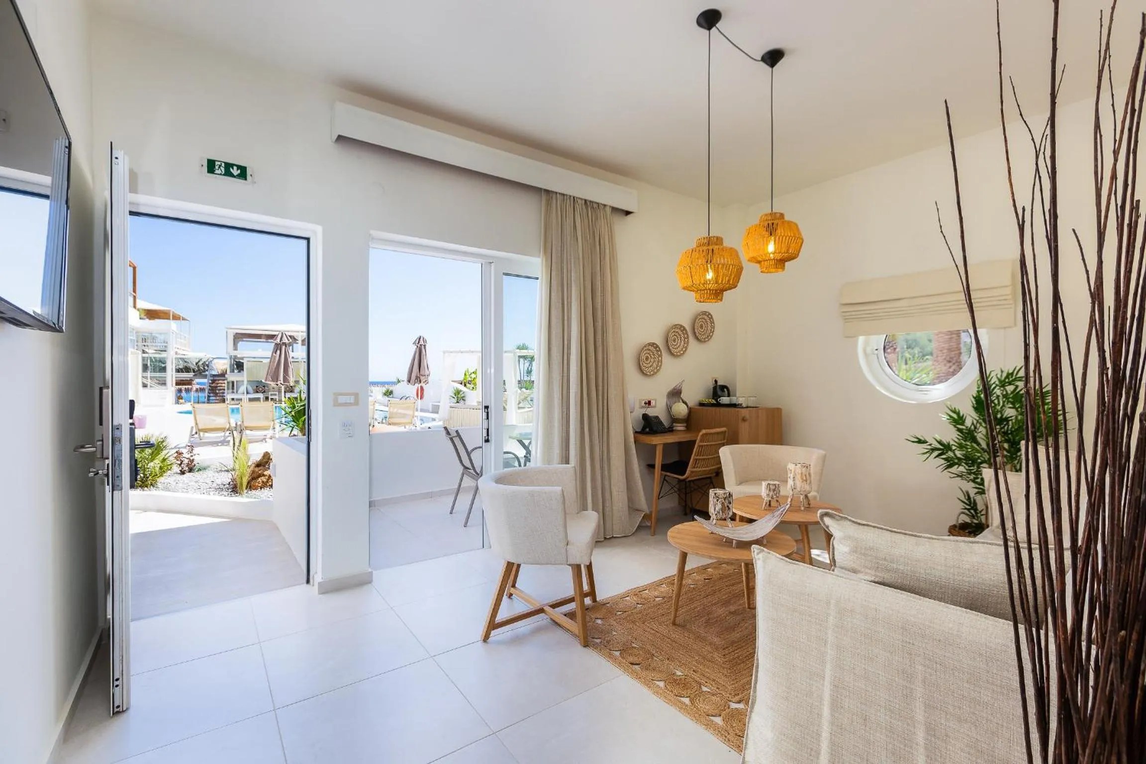 View (from property/room) in Nostos Beach Boutique Hotel