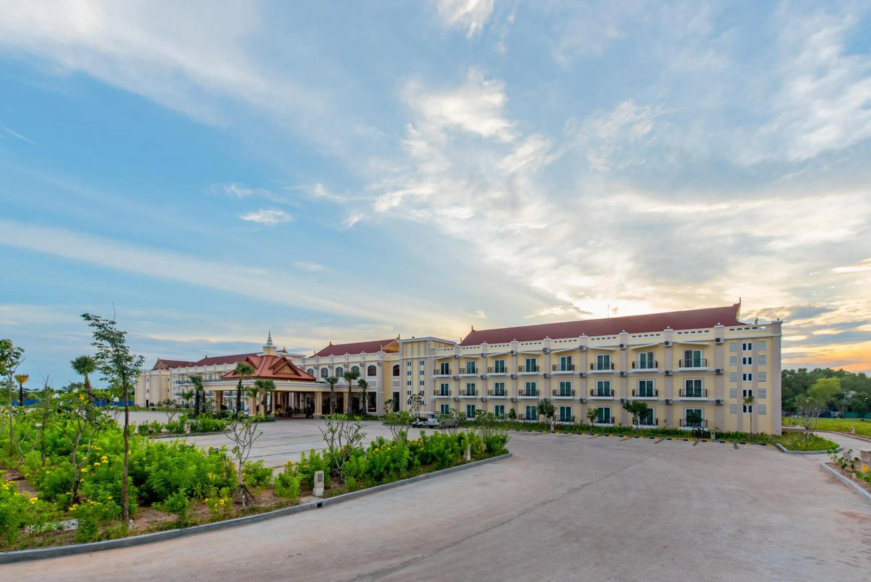 Bird's eye view in Sokha Palace Siem Reap Hotel