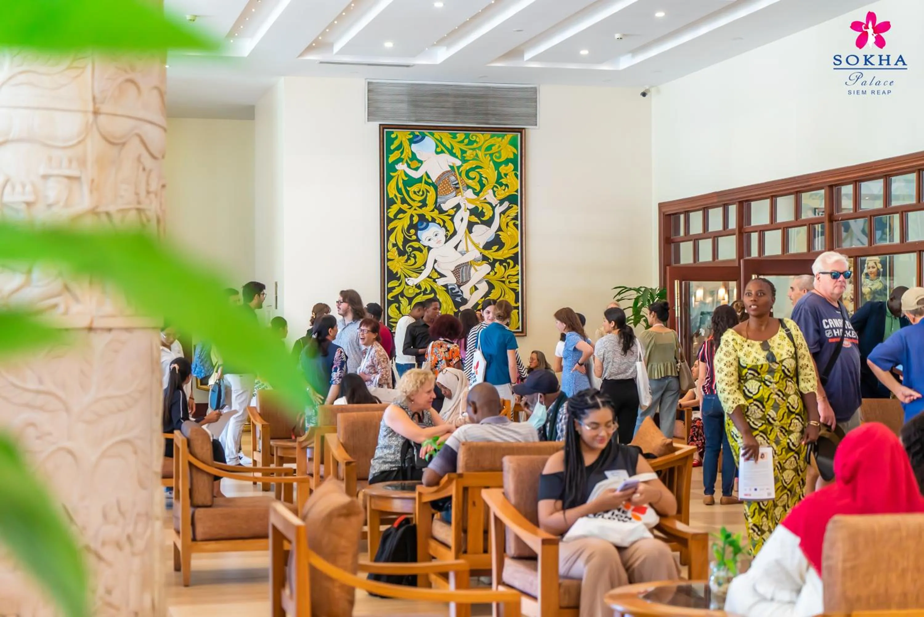 Lobby or reception in Sokha Palace Siem Reap Hotel