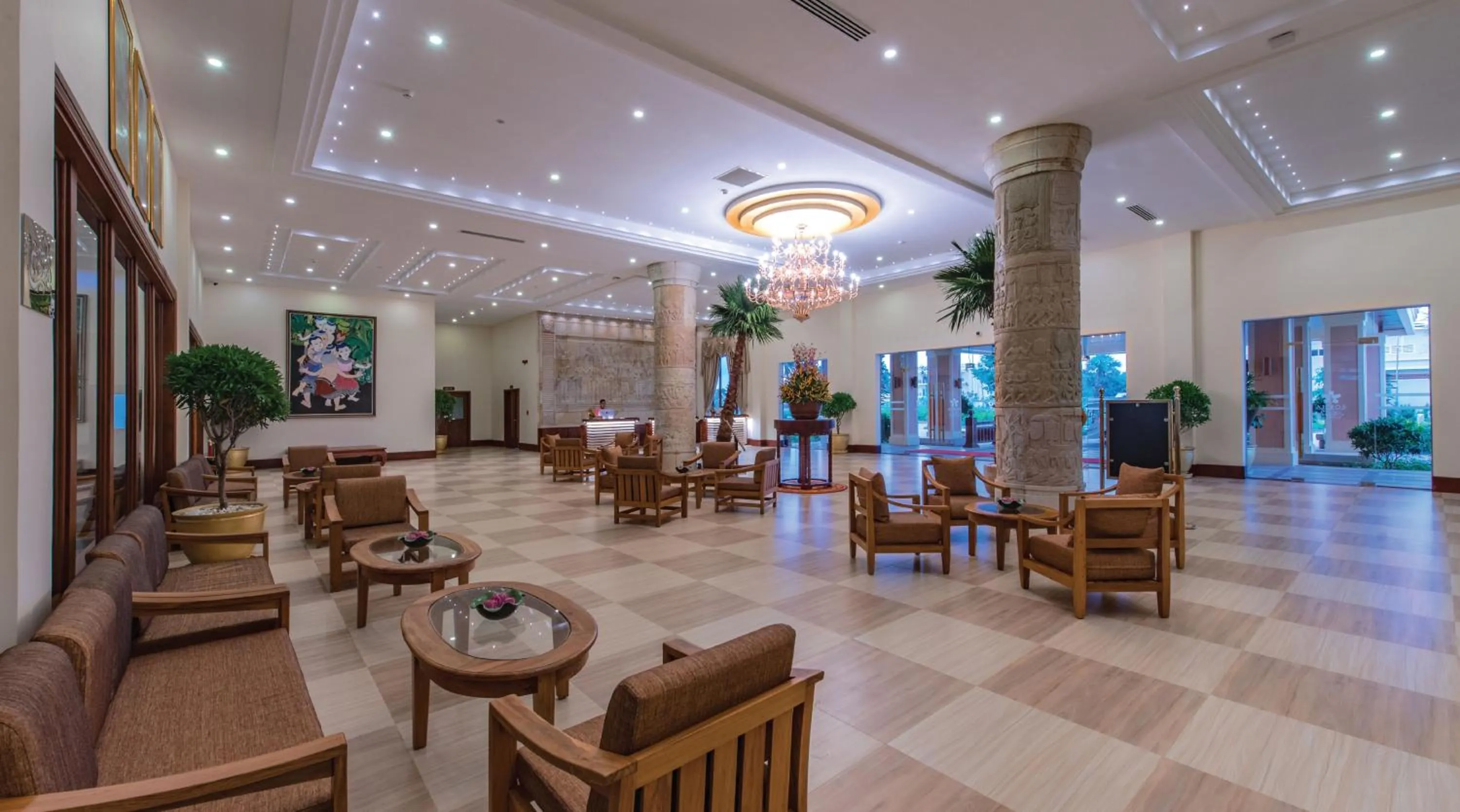 Lobby or reception in Sokha Palace Siem Reap Hotel