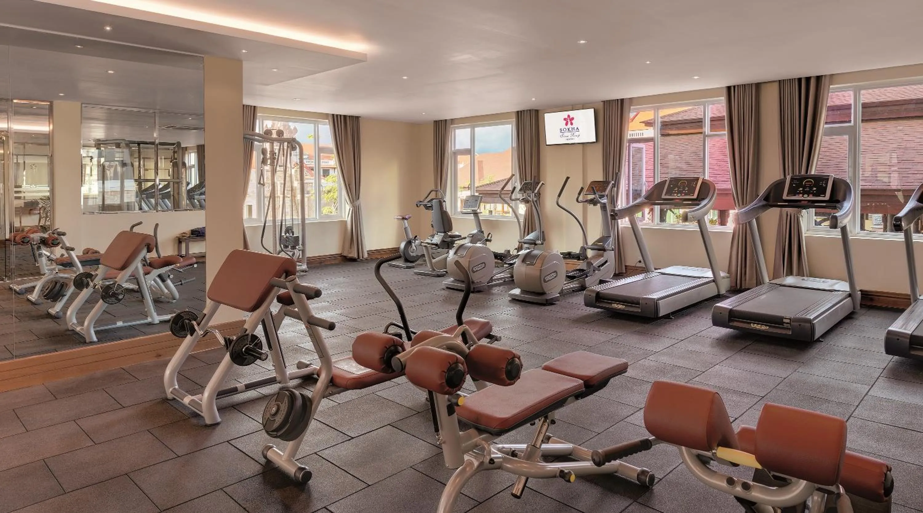 Fitness centre/facilities in Sokha Palace Siem Reap Hotel