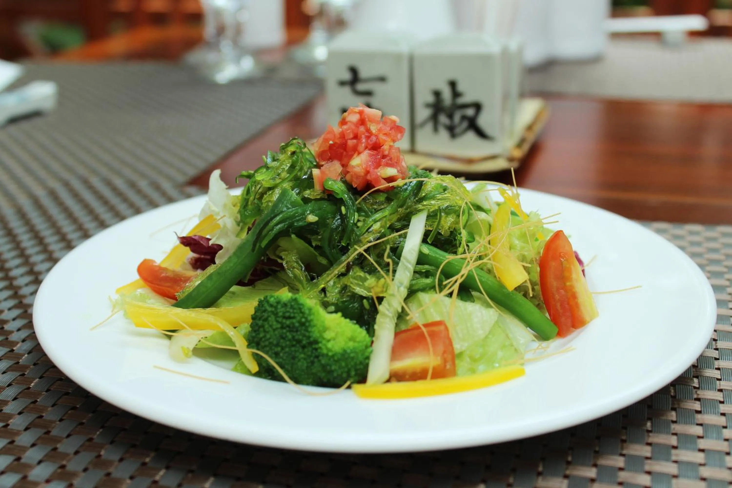 Food close-up in Sokha Palace Siem Reap Hotel
