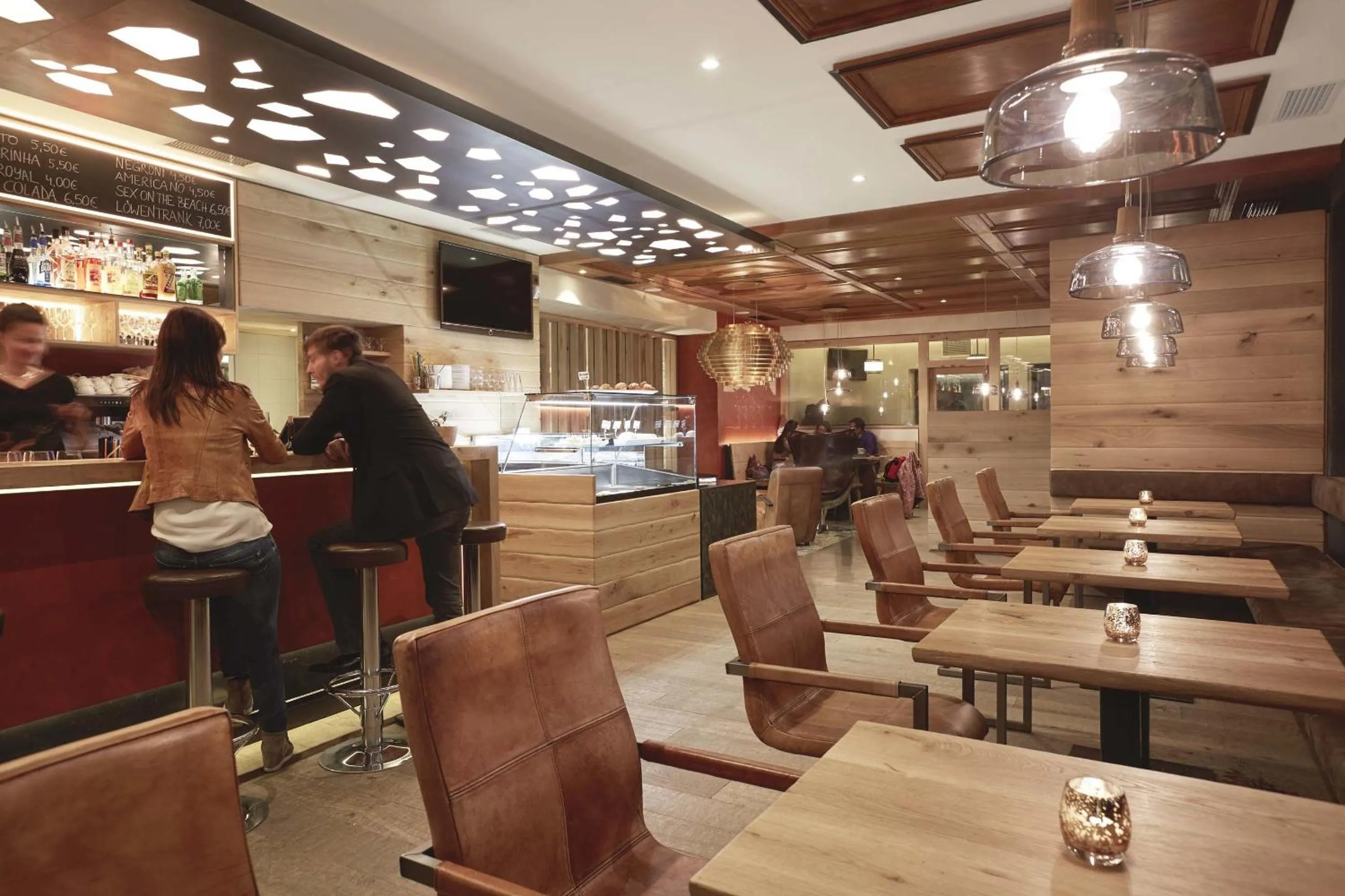 Lounge or bar in Hotel Löwenhof