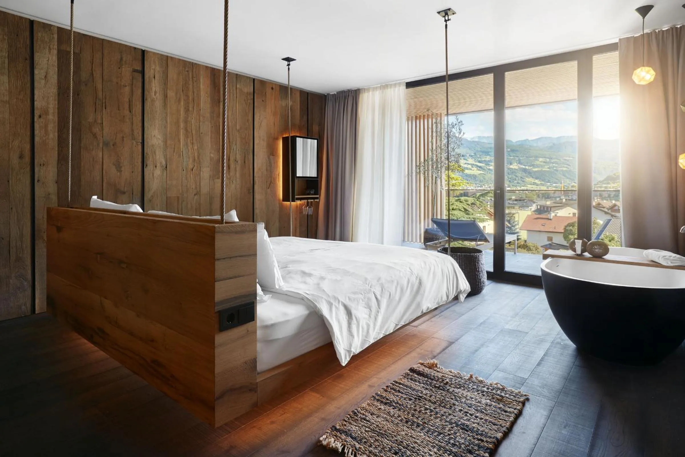 Photo of the whole room, Bed in Hotel Löwenhof